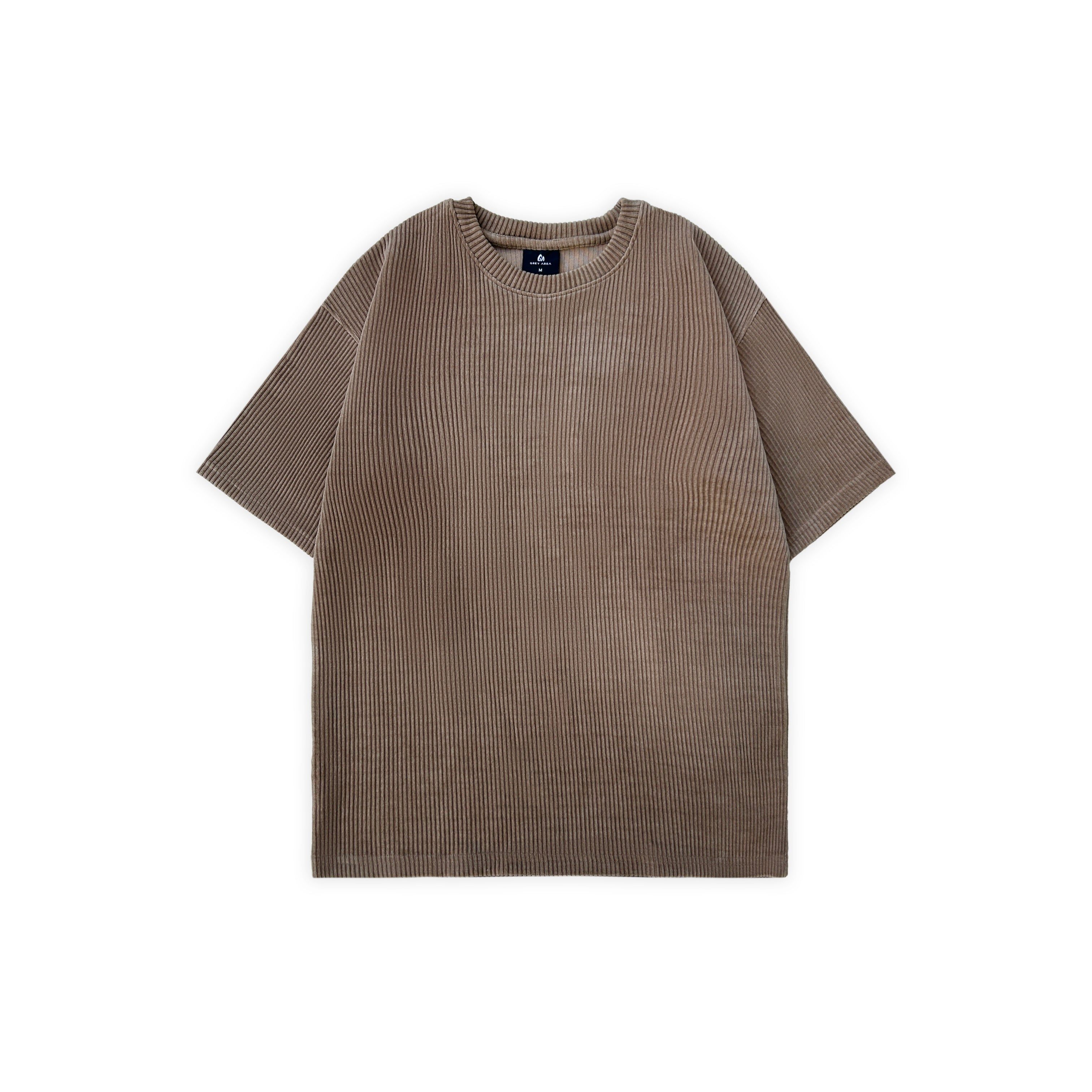 CORDUROY BROWN TSHIRT