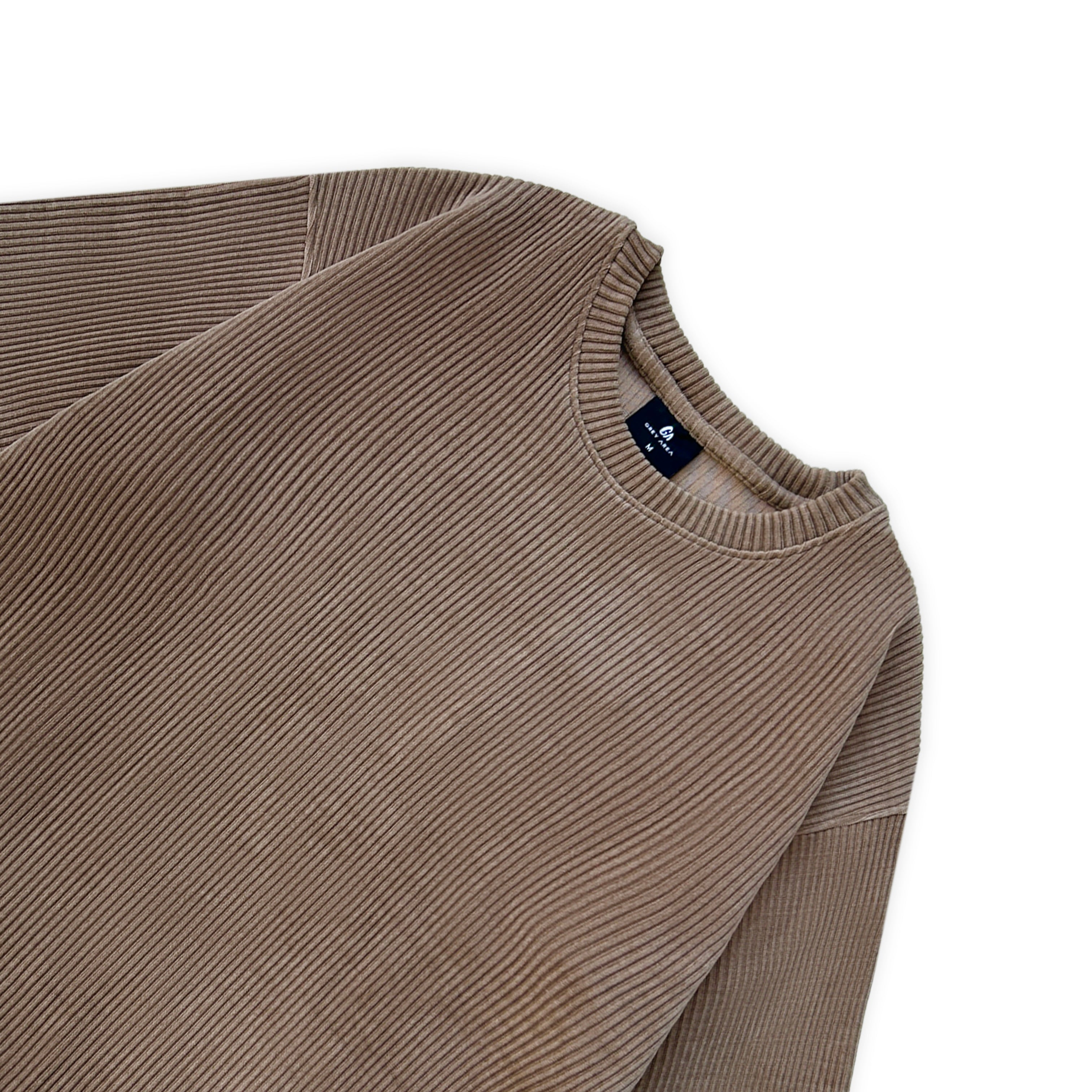 CORDUROY BROWN TSHIRT