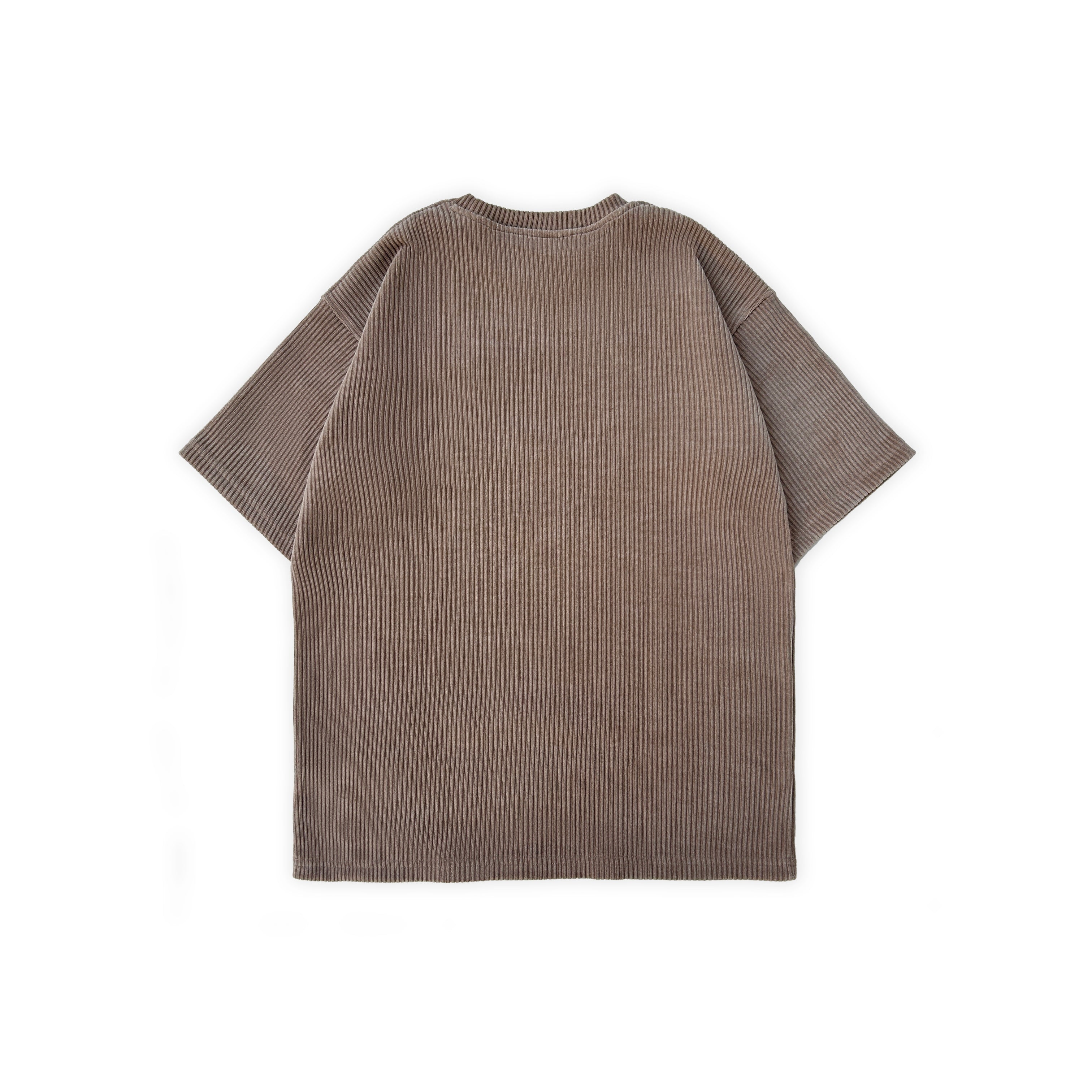 CORDUROY BROWN TSHIRT