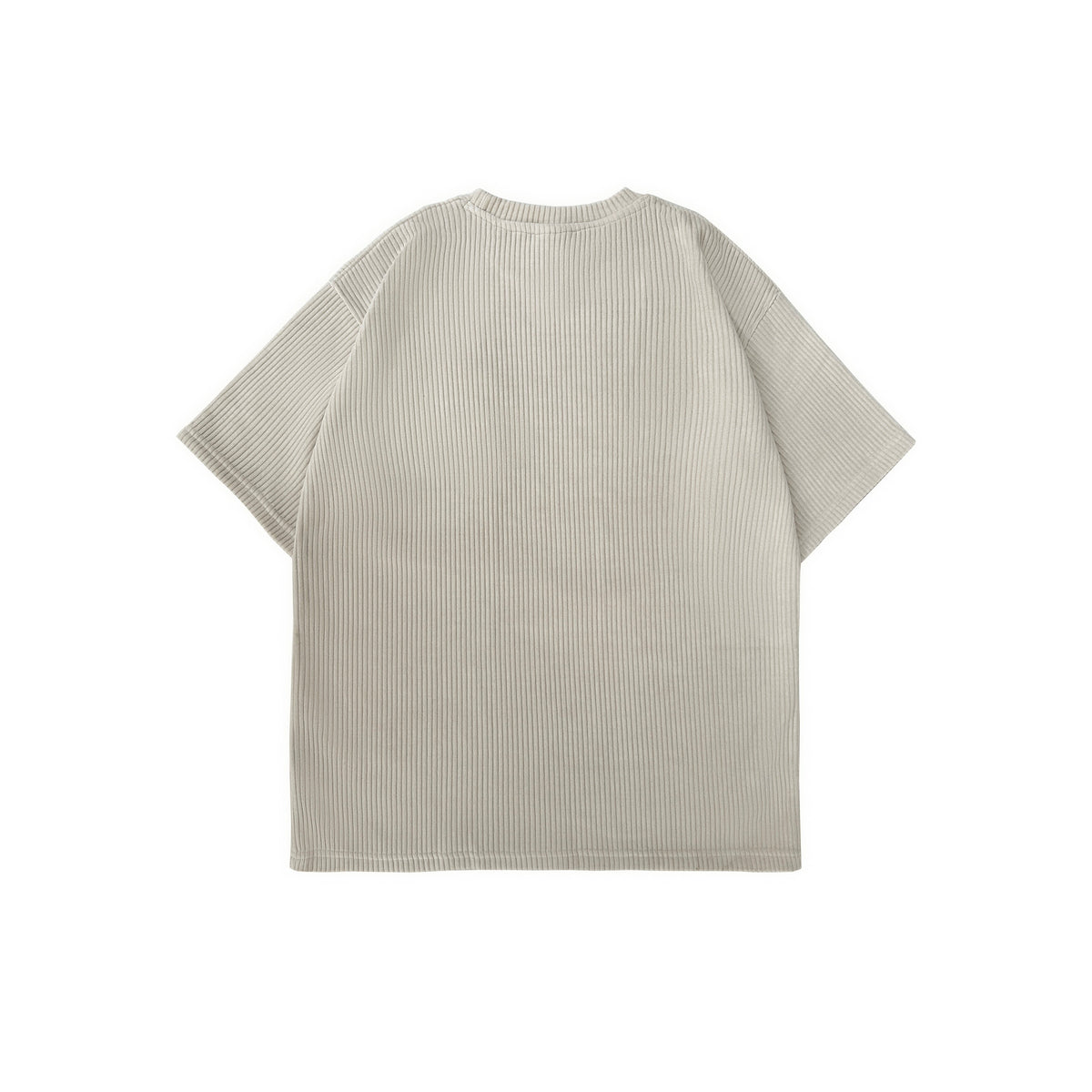 CORDUROY OFF WHITE TSHIRT