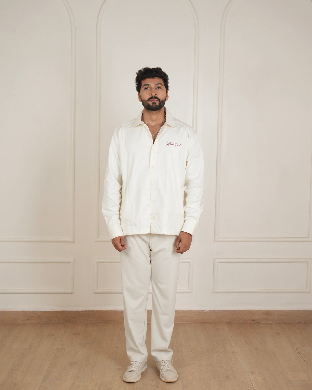 The Intuition Shacket - (Off-White)