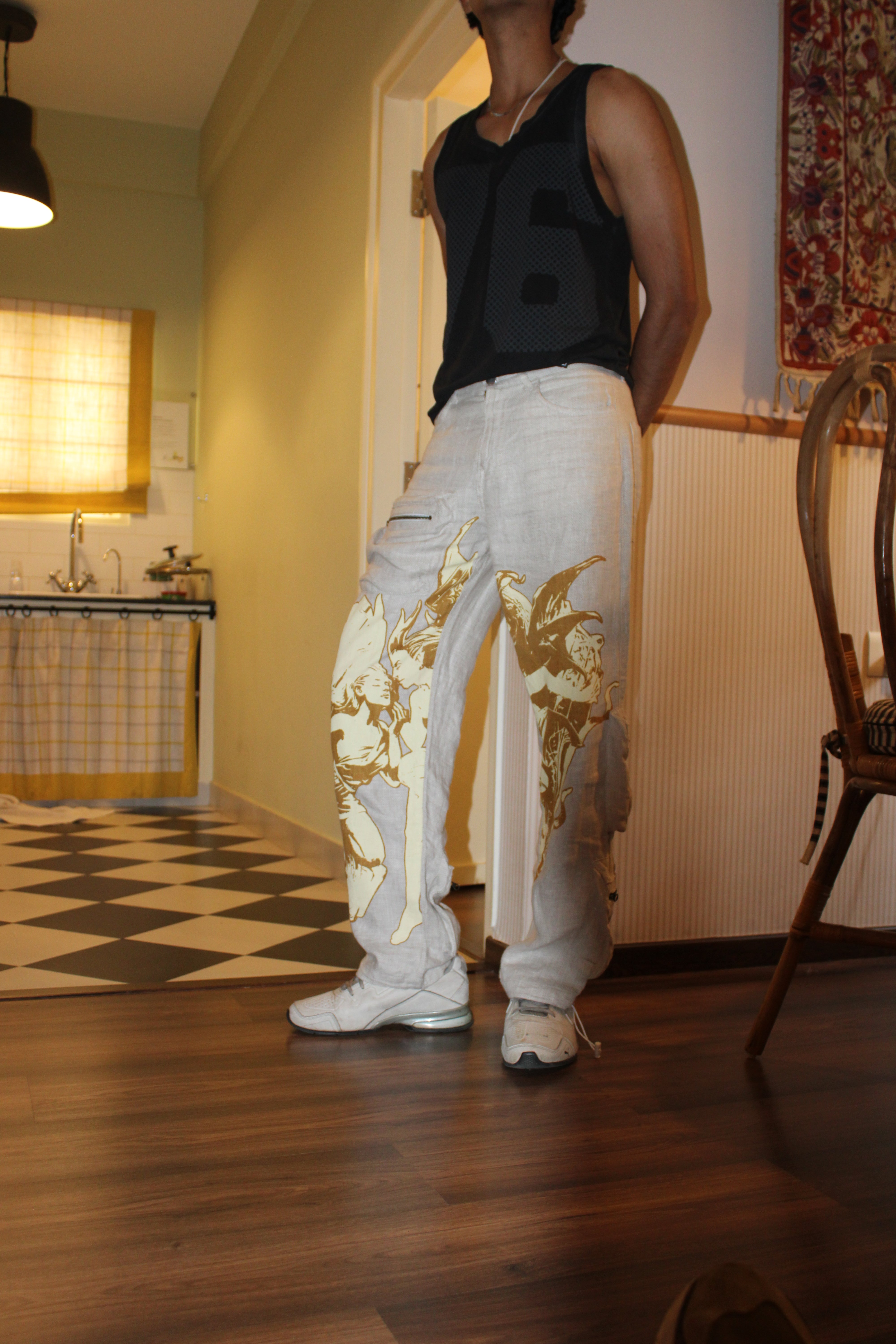 Ethgel Linen Pants