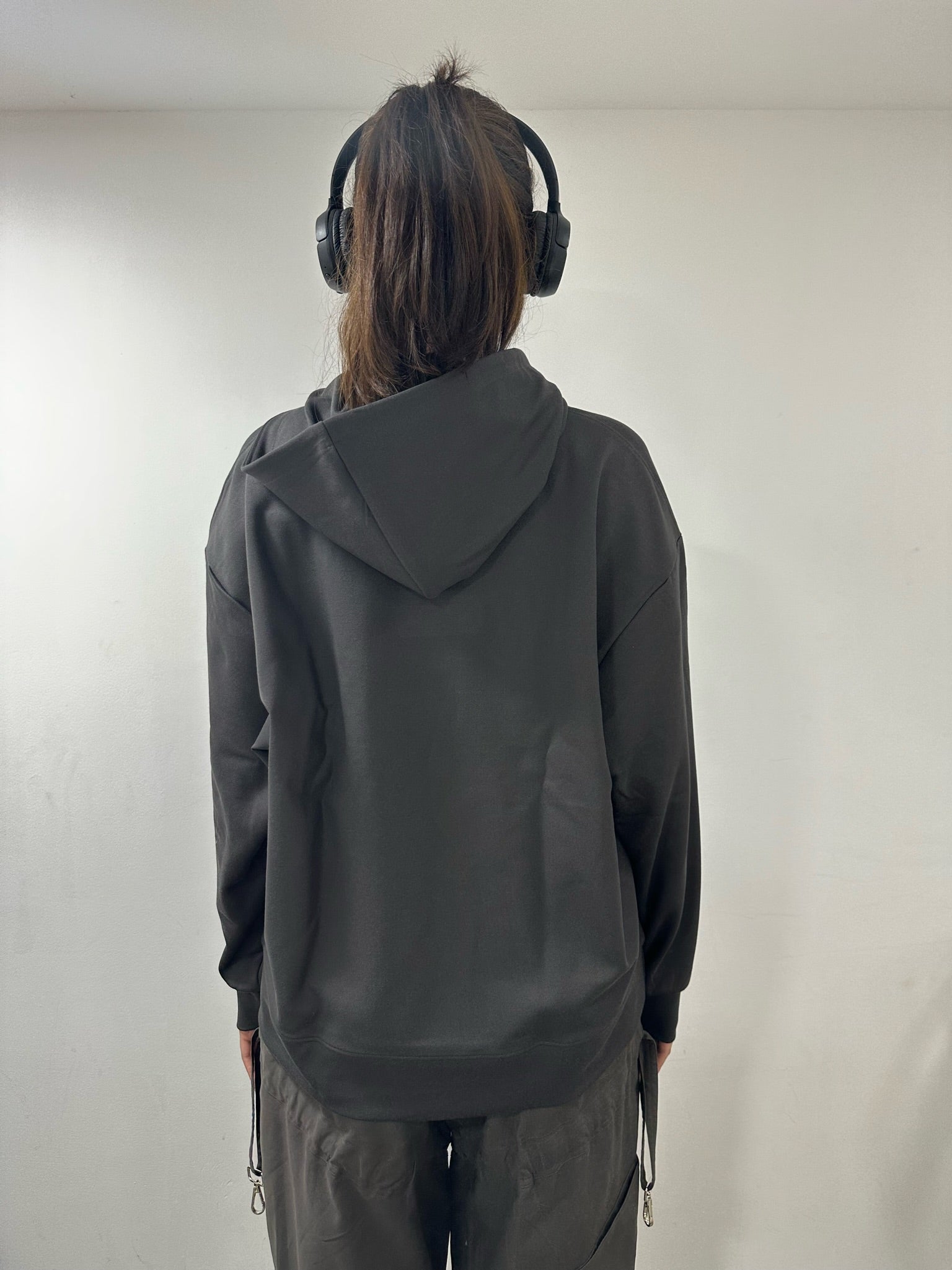 WT BOX - FIT HOODIE - LAVA GREY