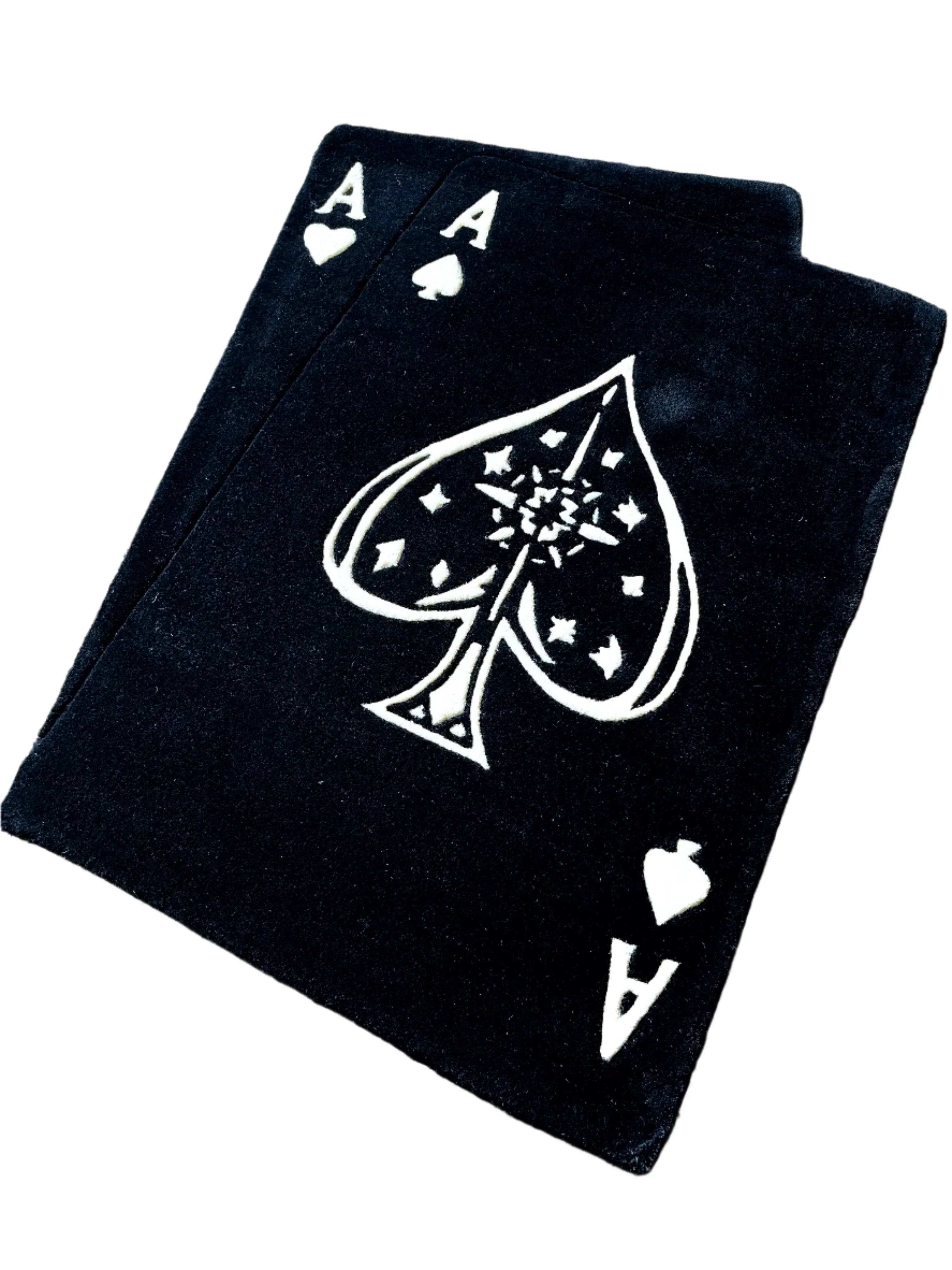 Ace Card Hand Tufted Custom Rug by The Drip Co.