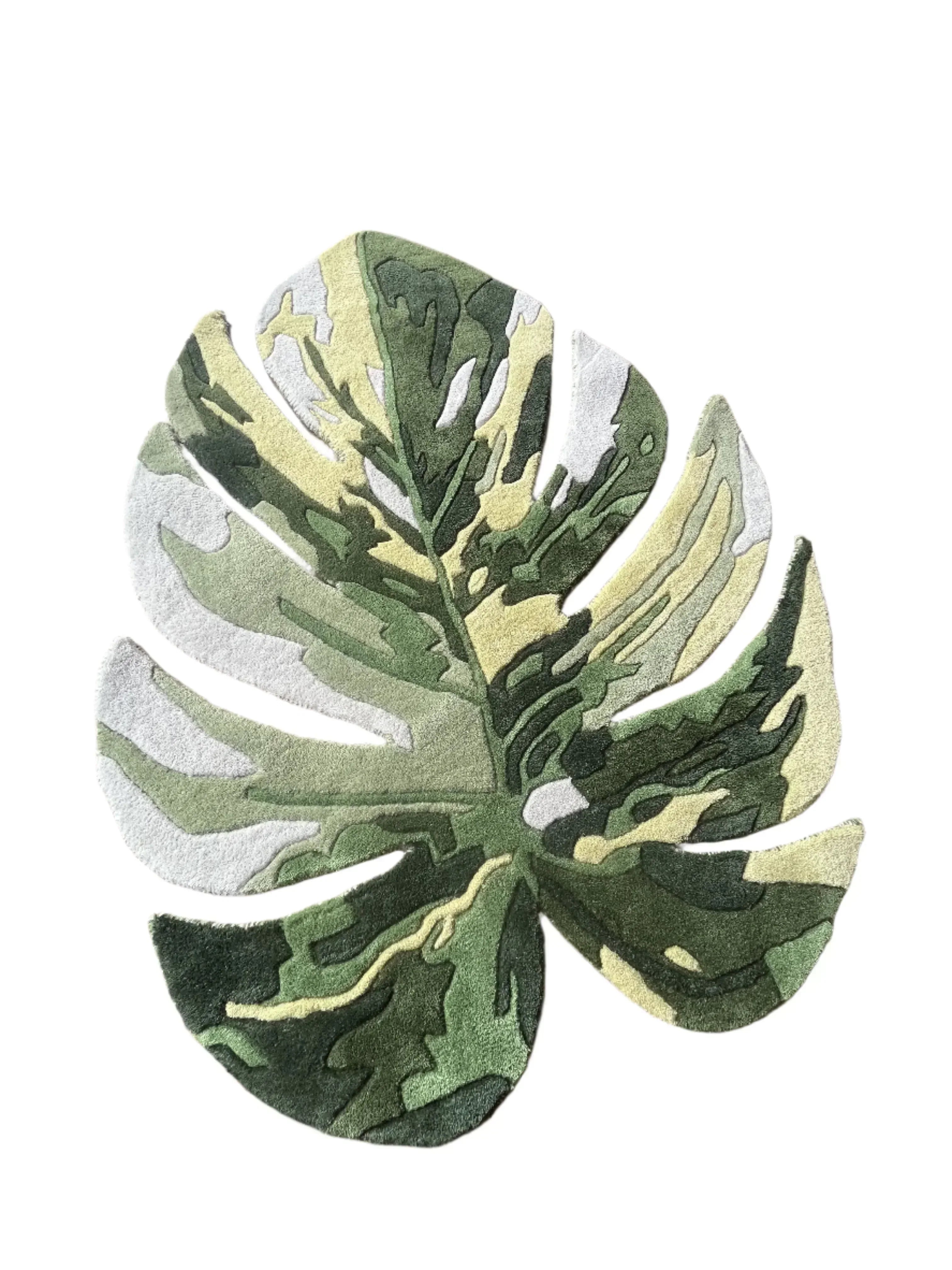 Monestera Leaf Custom Rug