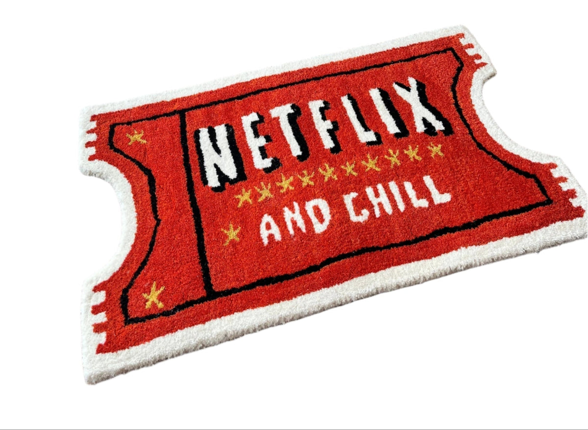 Netflixxx & Chill Custom Rug