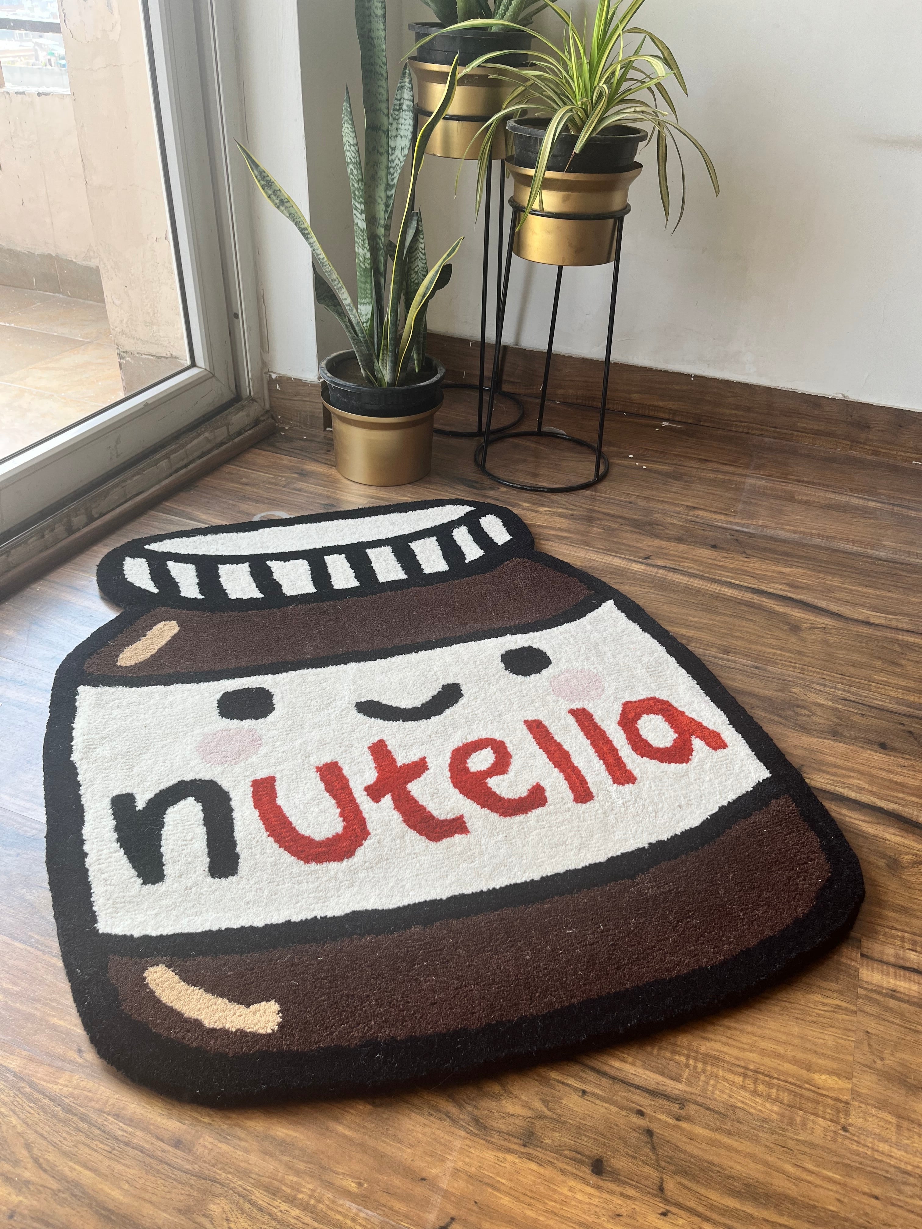 Nutella Jar Custom Rug