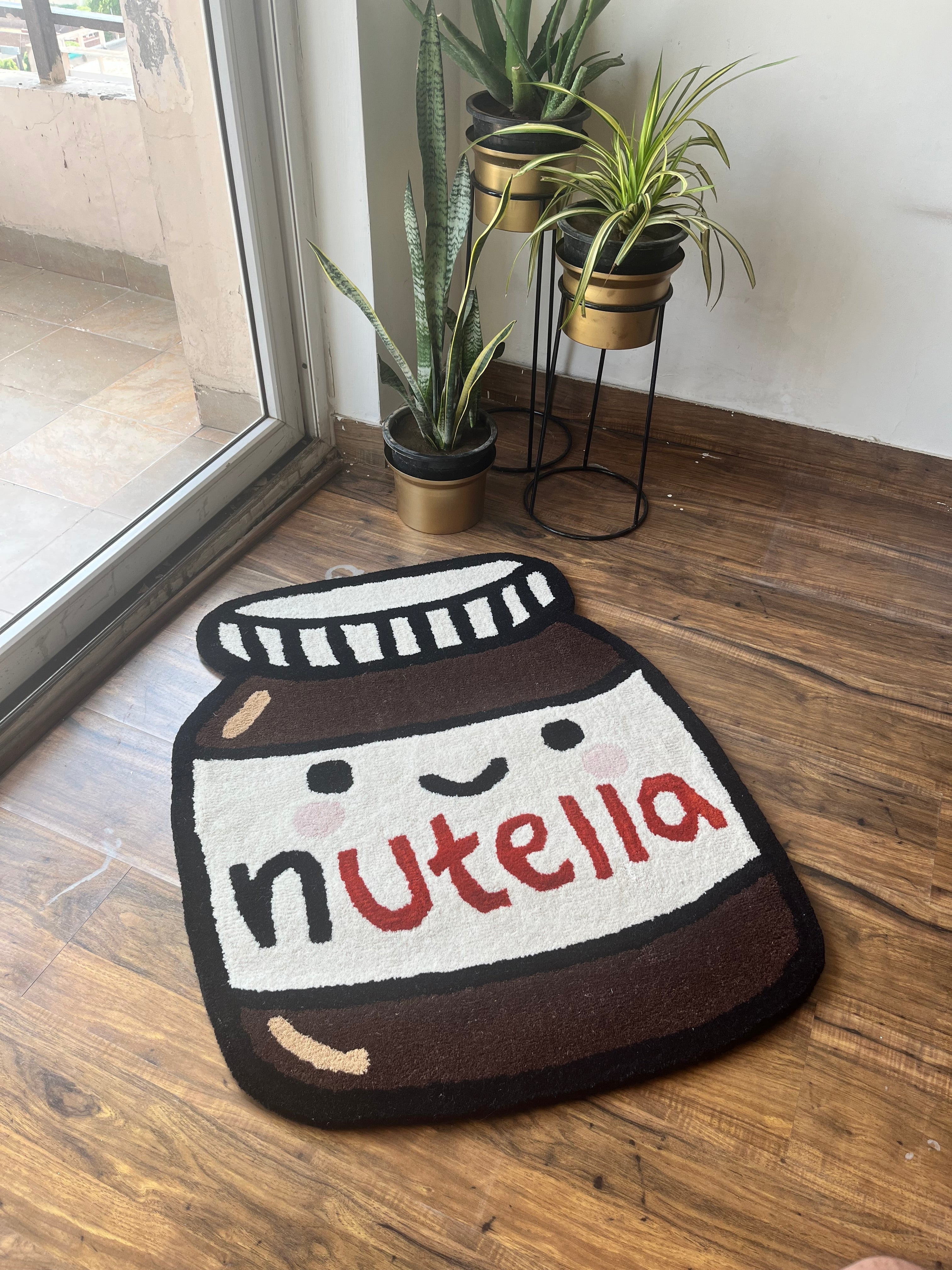 Nutella Jar Custom Rug