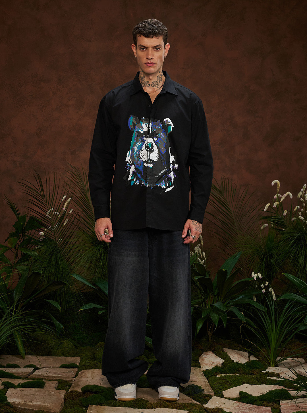 Grumpy Bear Shirt Black