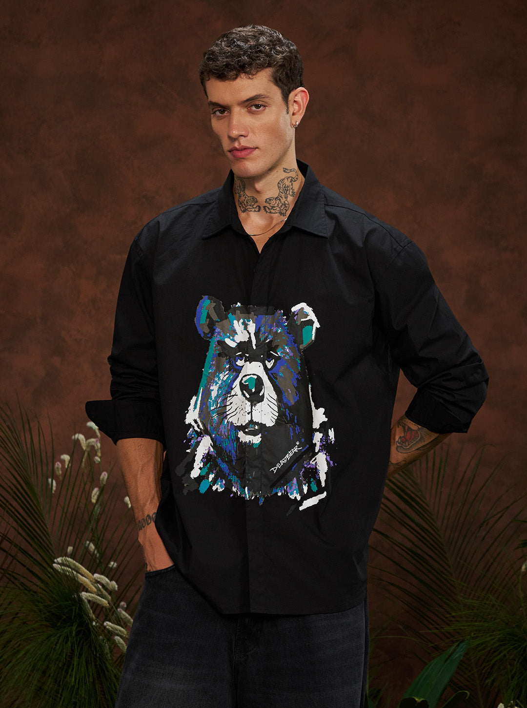 Grumpy Bear Shirt Black