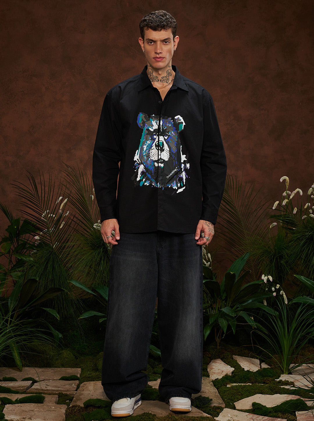 Grumpy Bear Shirt Black