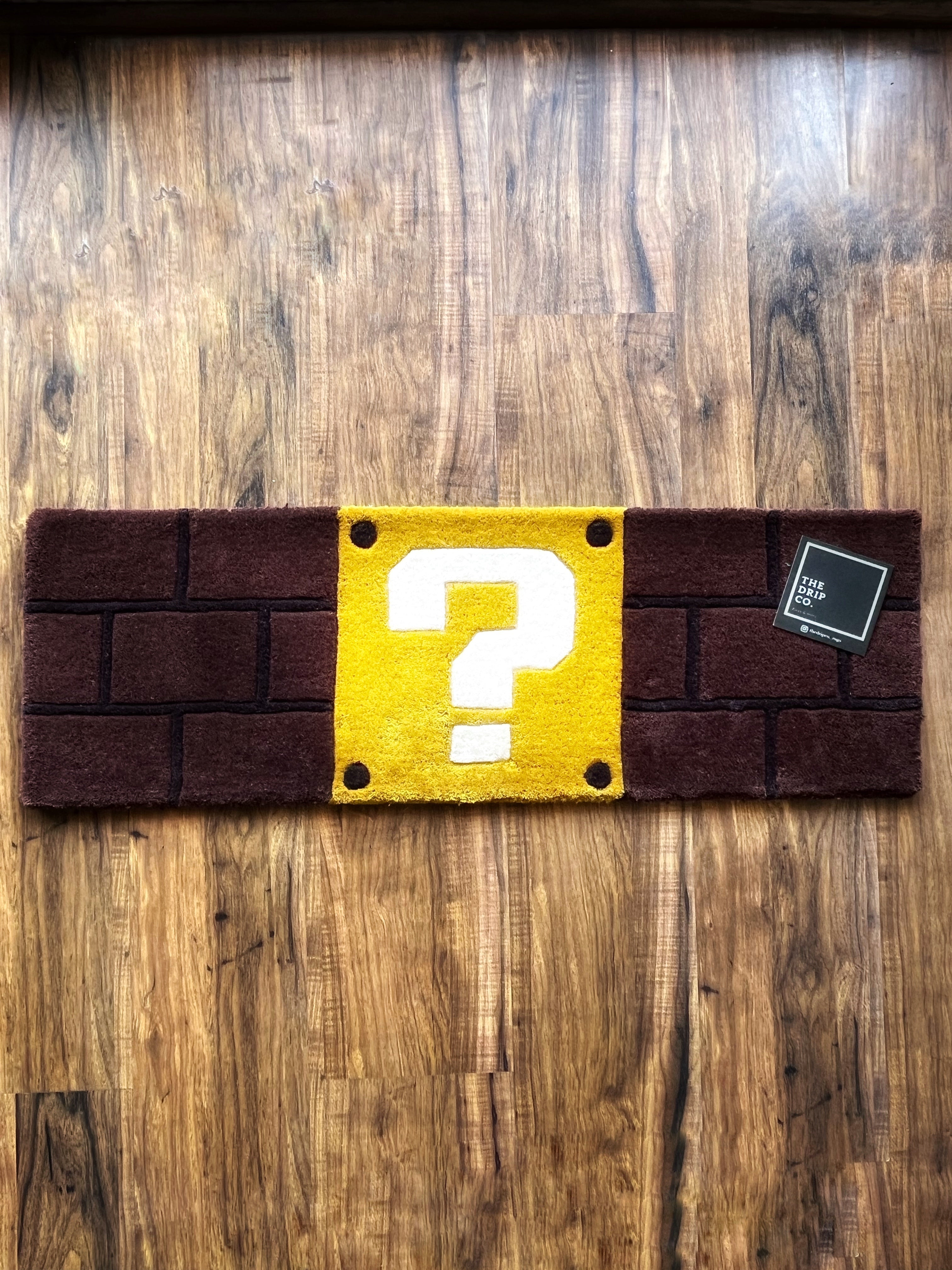 Mario Block Custom Rug