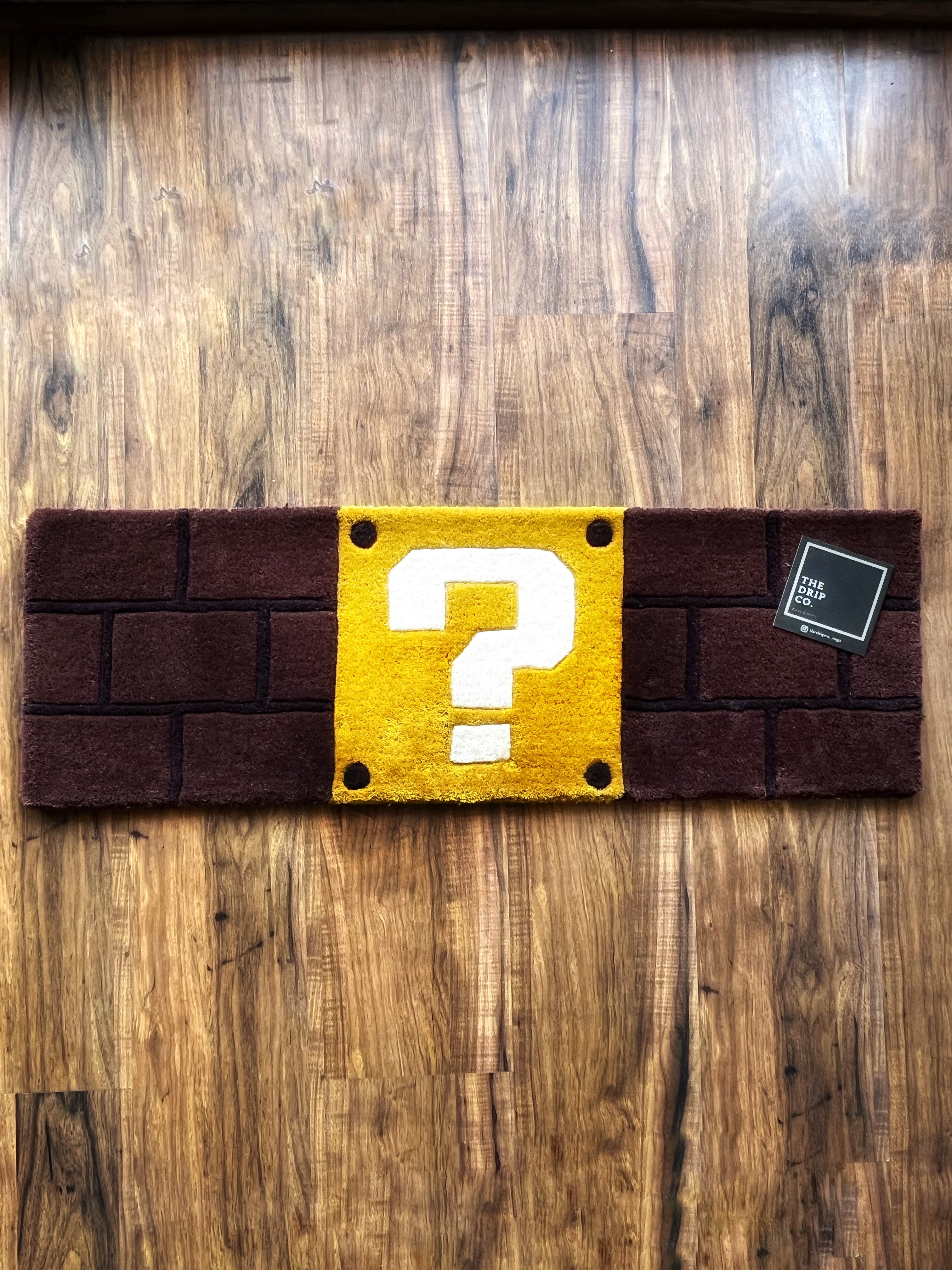 Mario Block Custom Rug