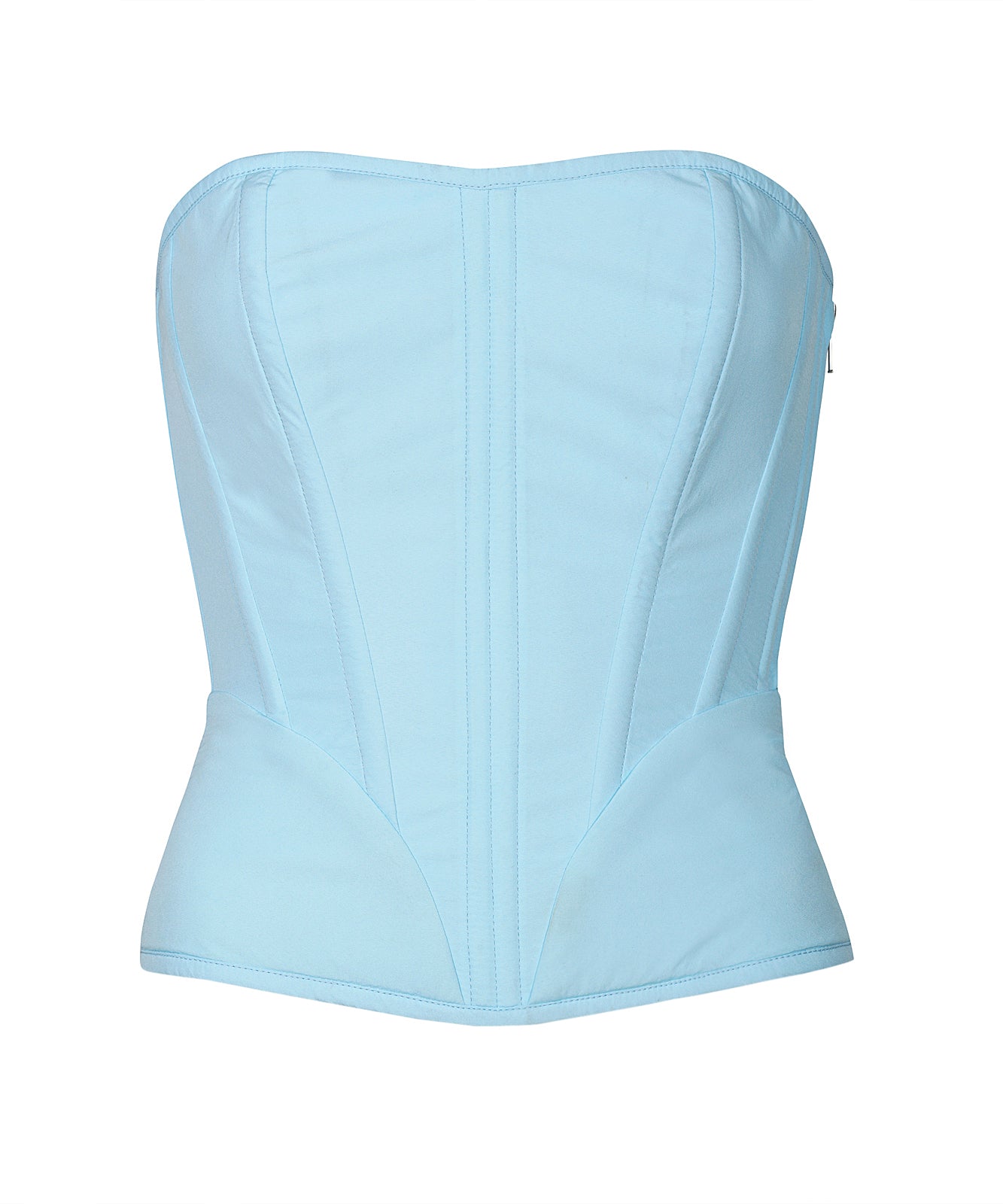 SCULPTED BABY BLU CORSET