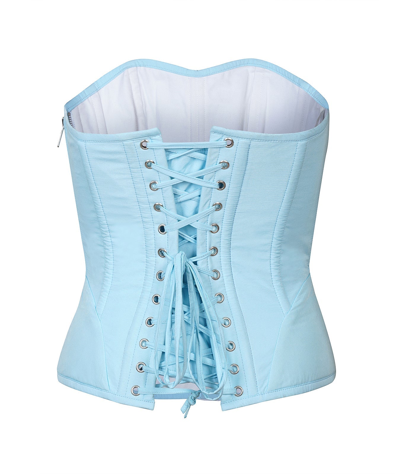 SCULPTED BABY BLU CORSET