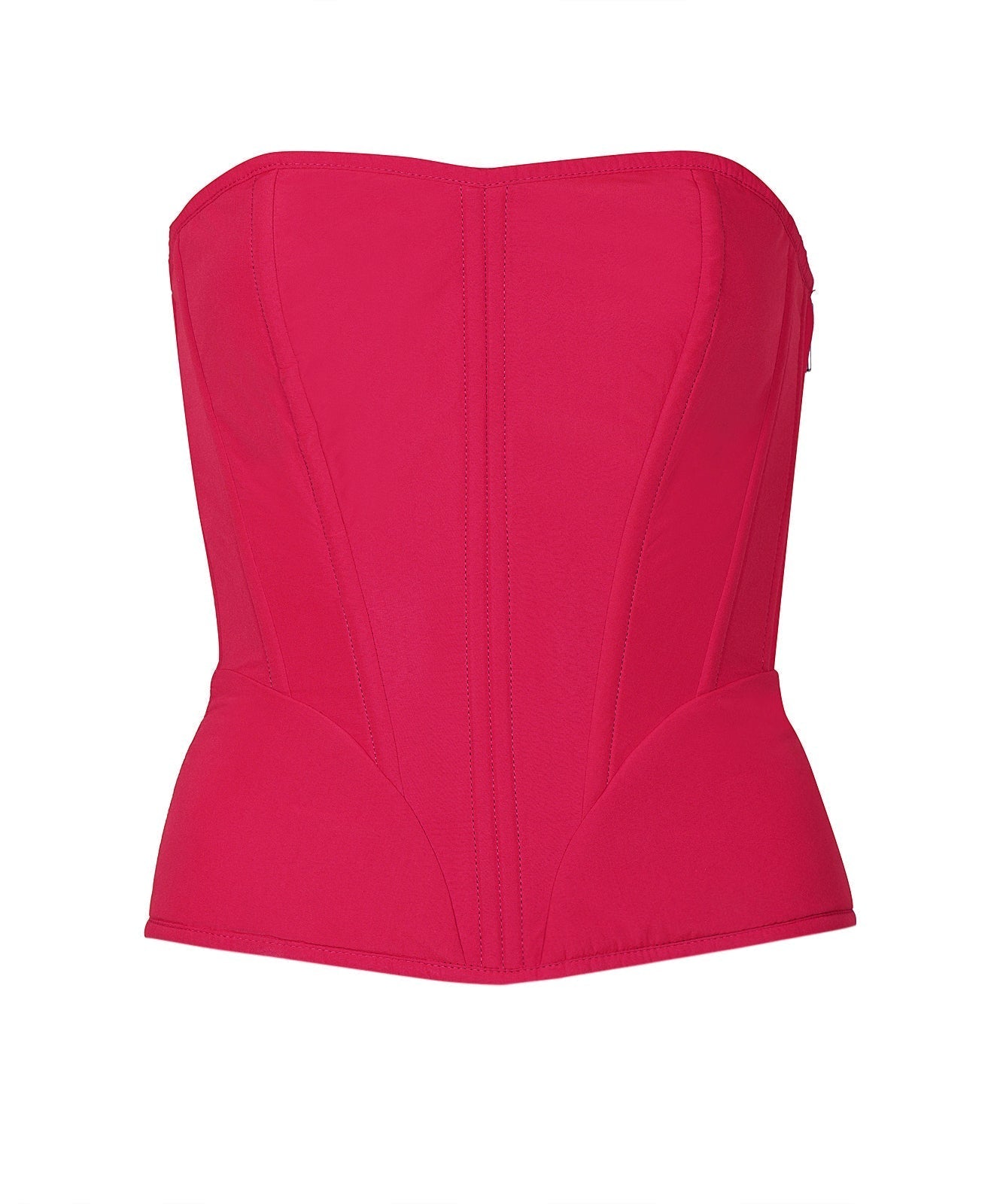 SCULPTED CHERRY CORSET