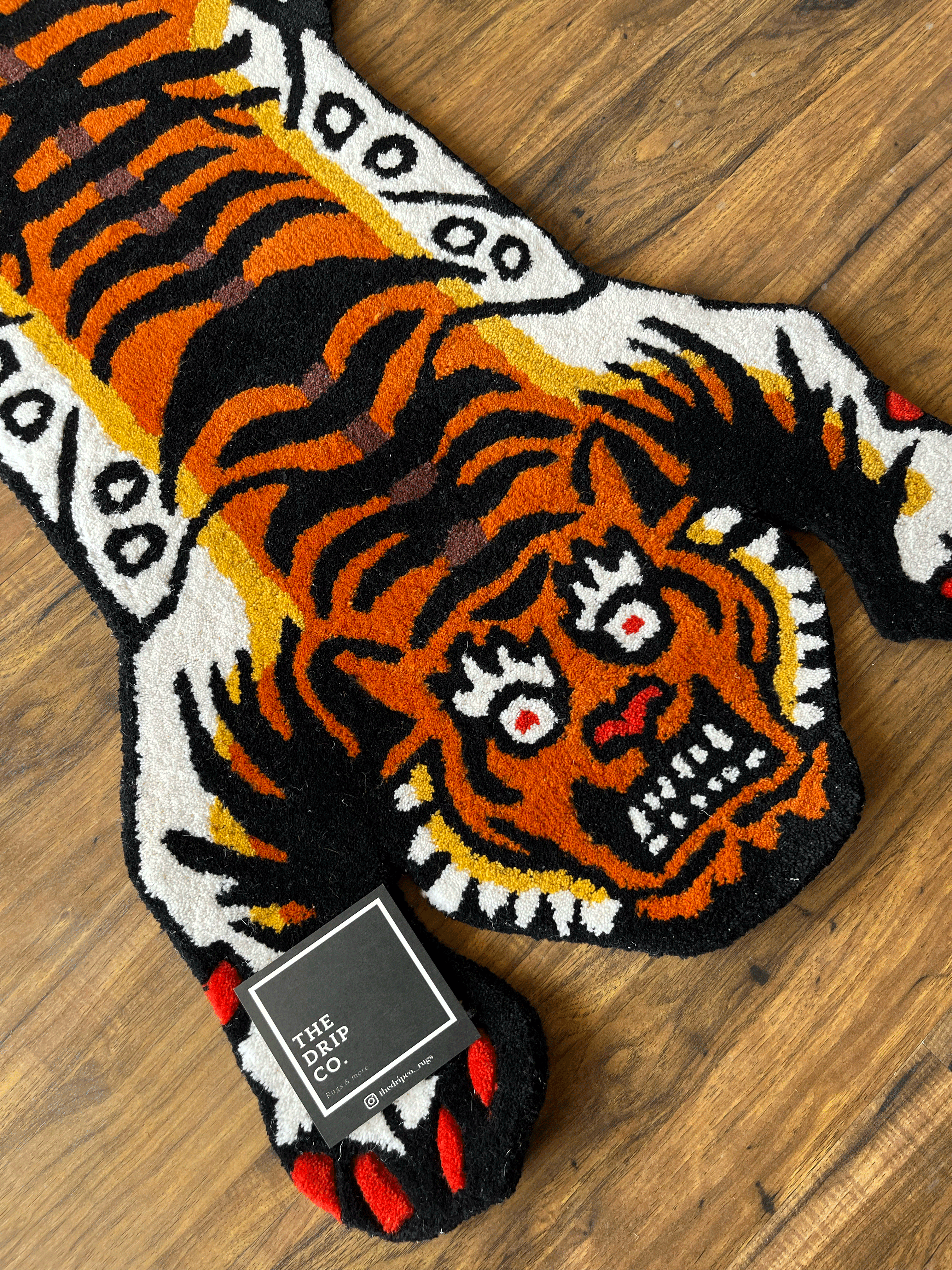 Flat Tiger Custom Rug