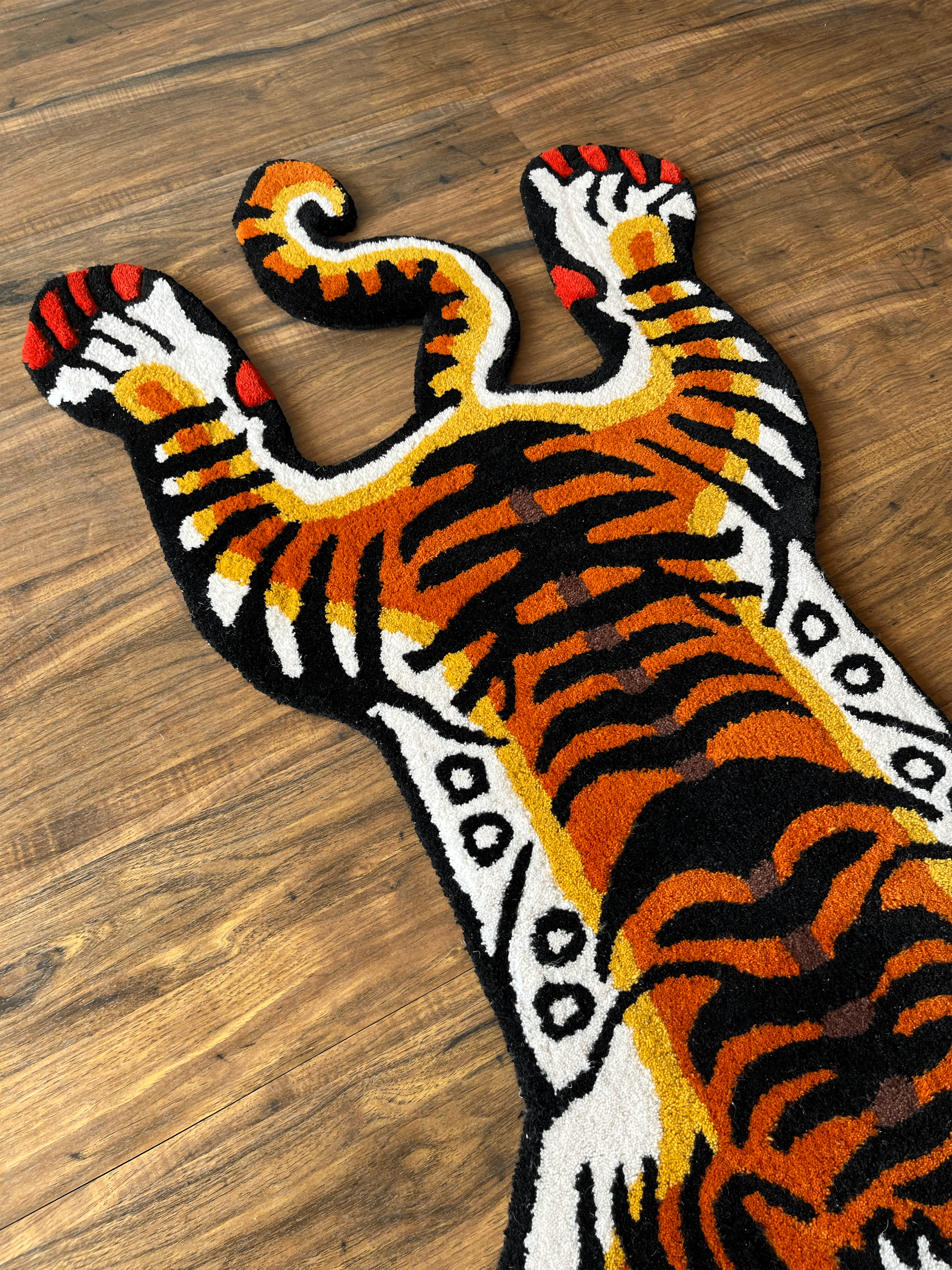 Flat Tiger Custom Rug