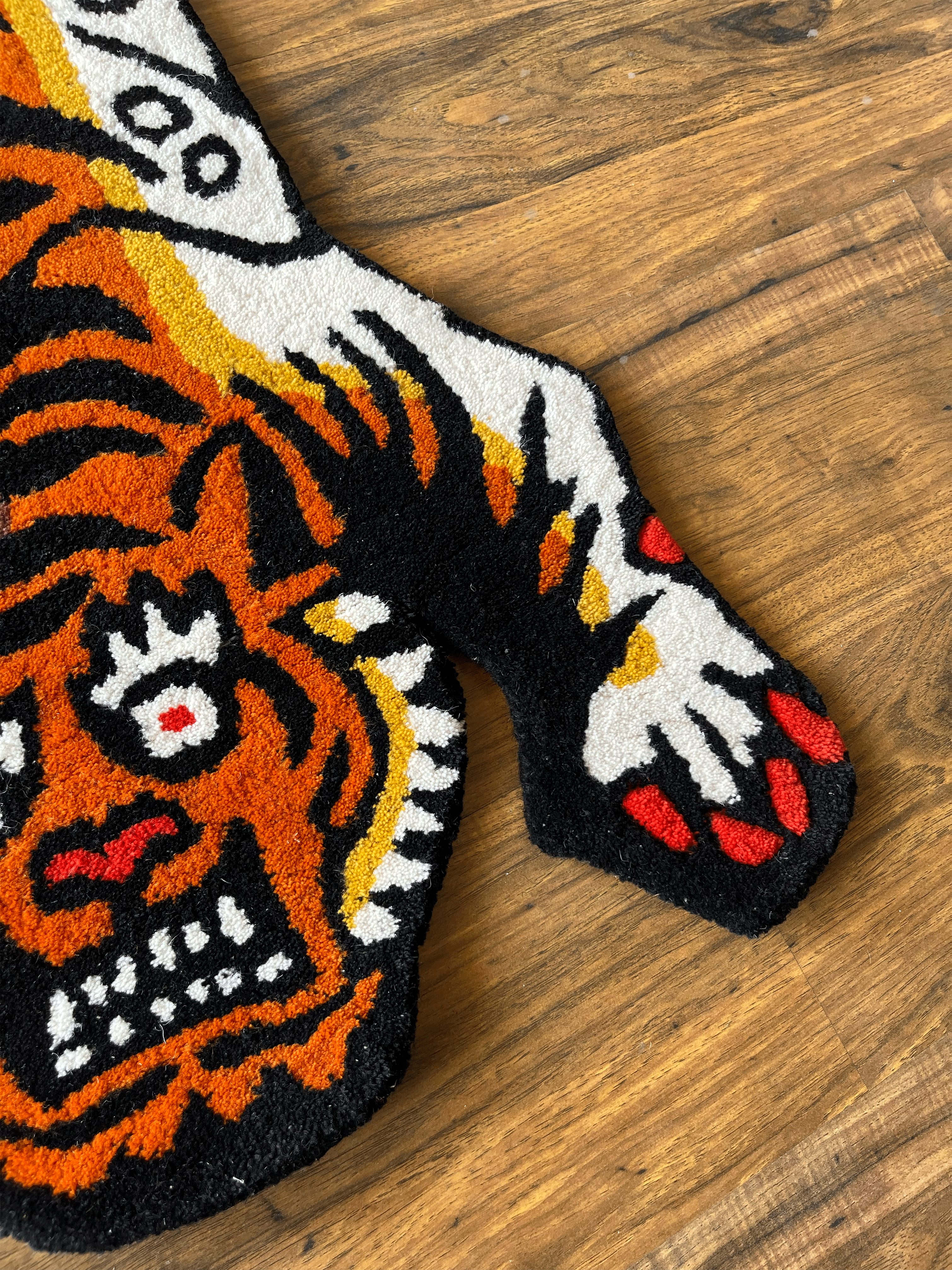 Flat Tiger Custom Rug