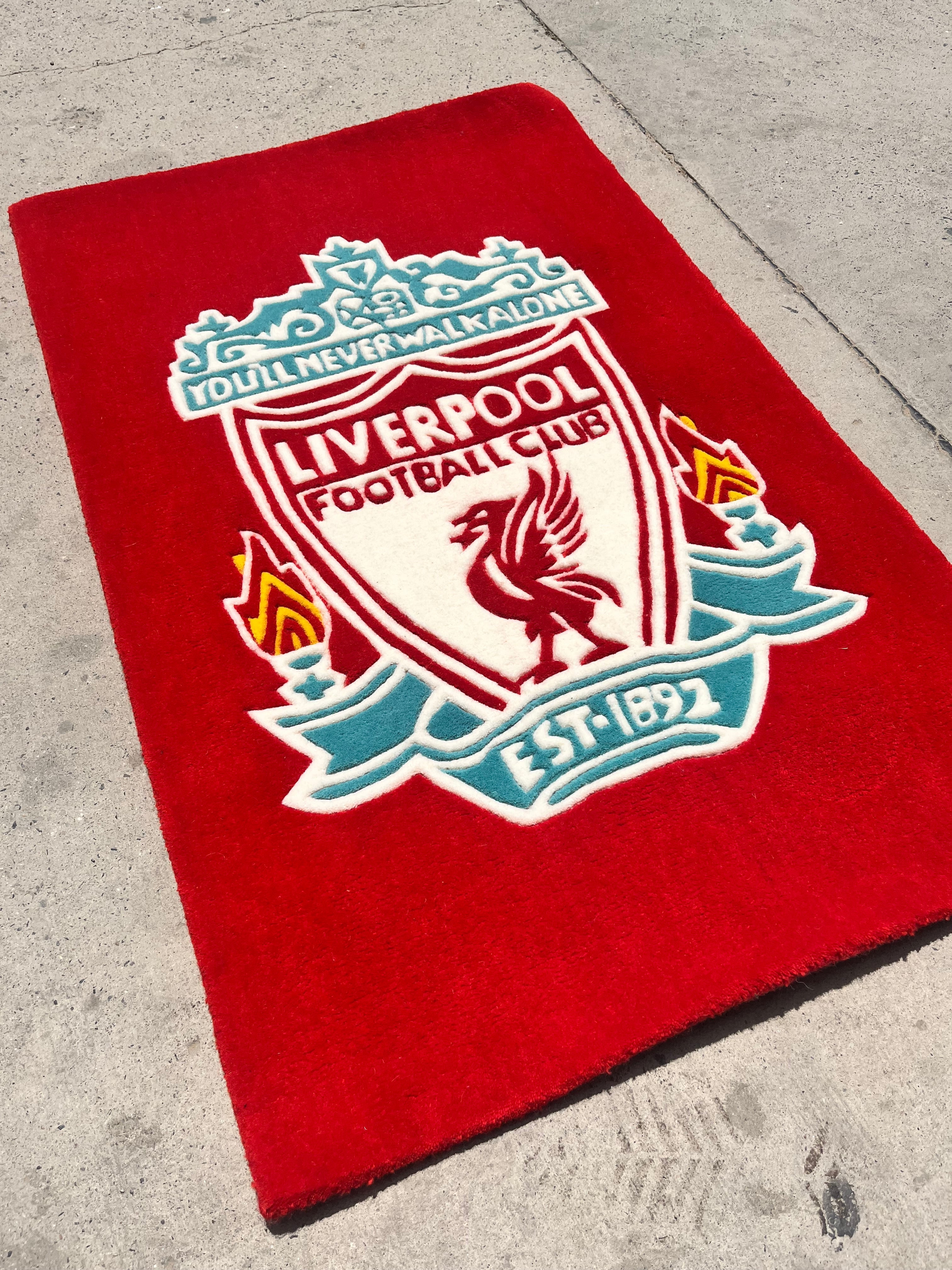 Liverpool Football Club Custom Rug