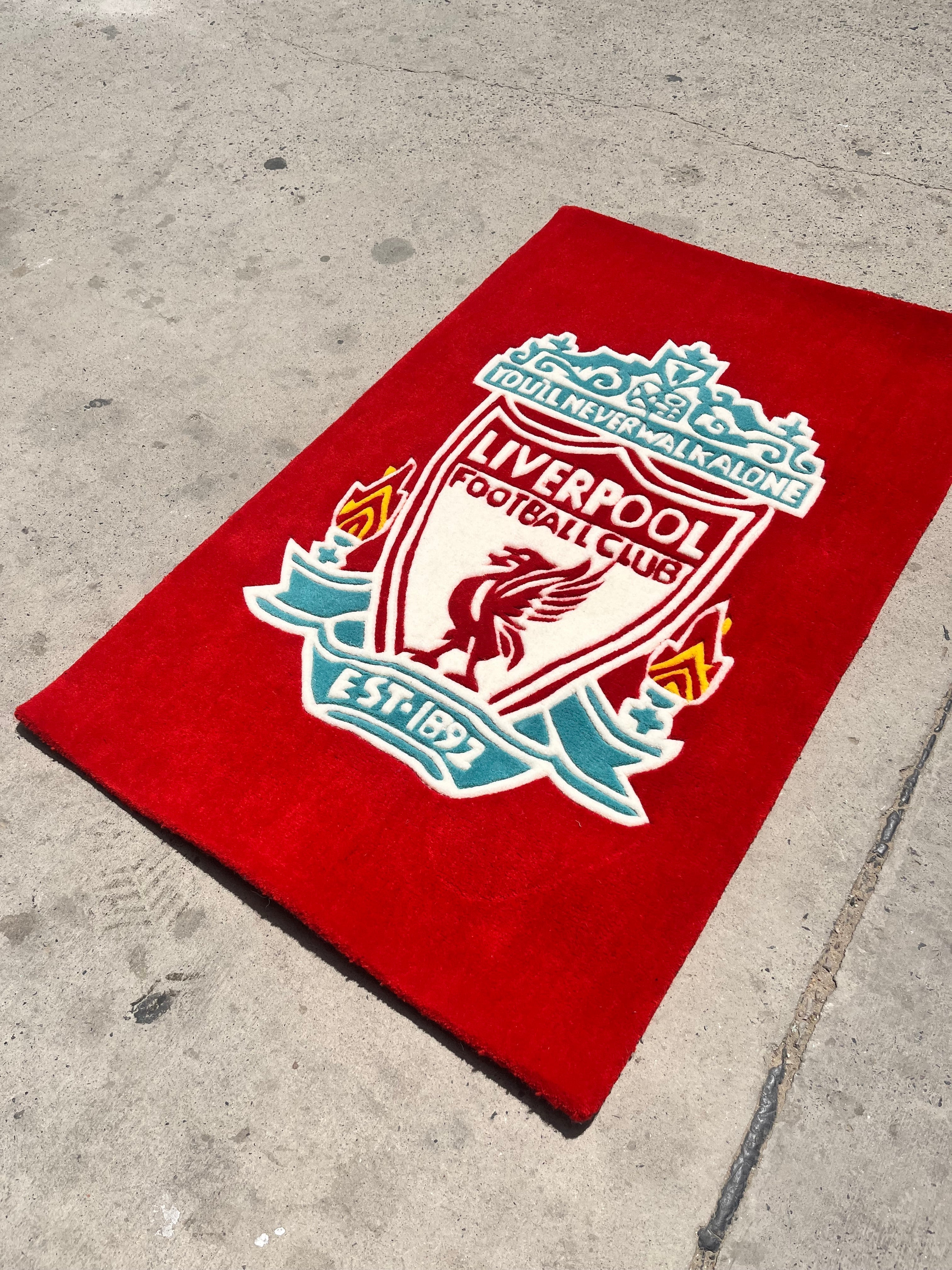 Liverpool Football Club Custom Rug