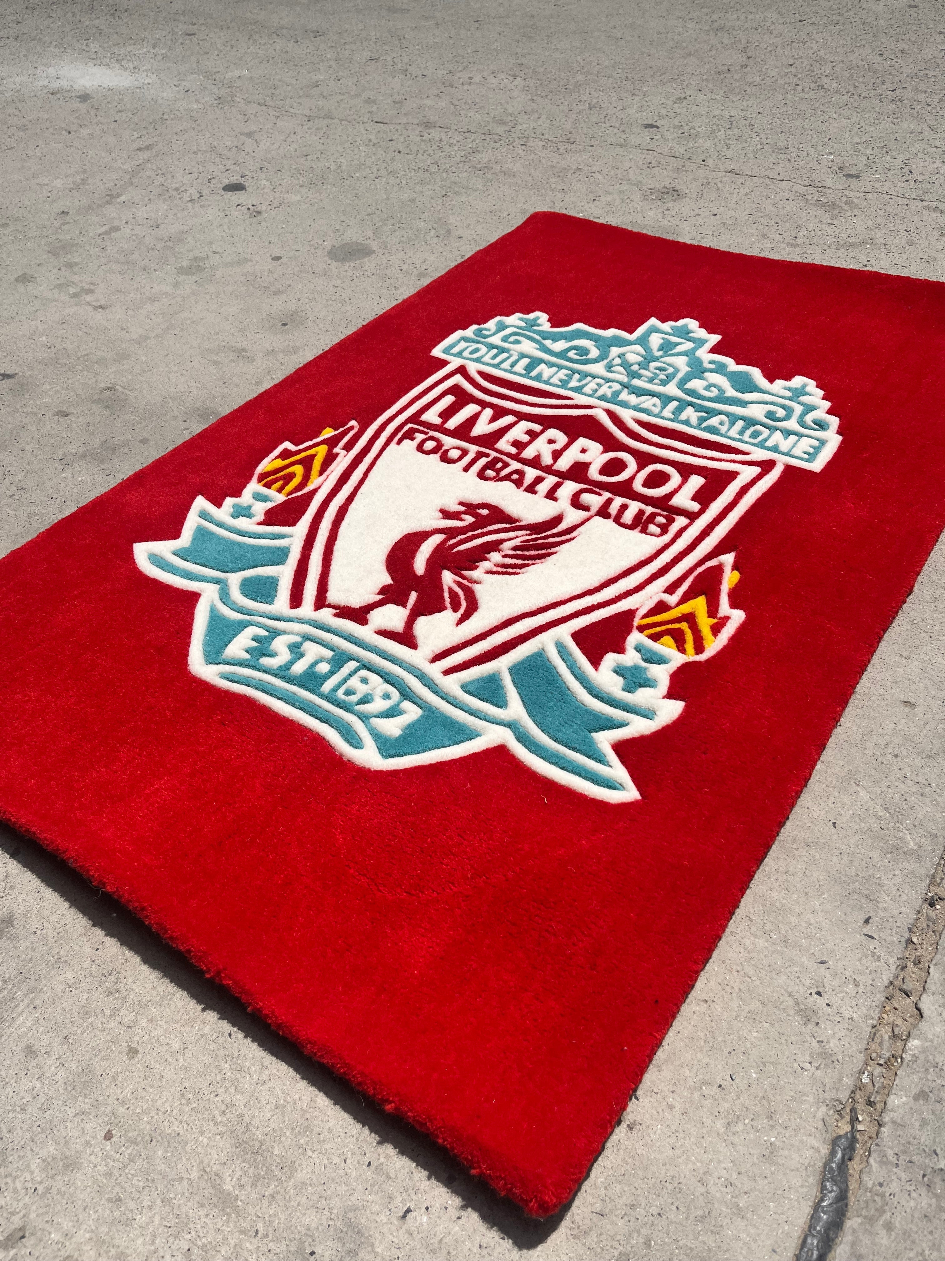 Liverpool Football Club Custom Rug