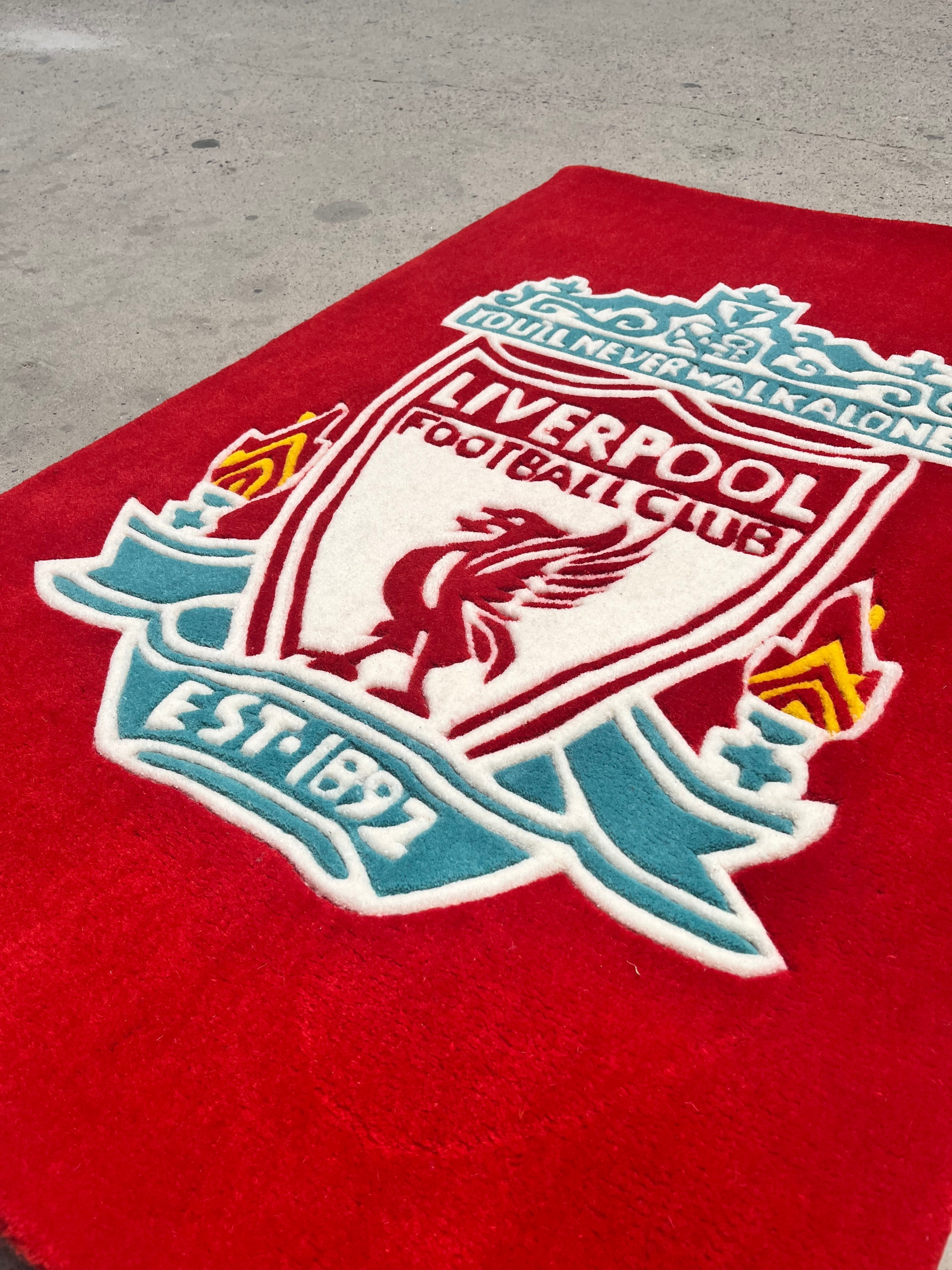 Liverpool Football Club Custom Rug