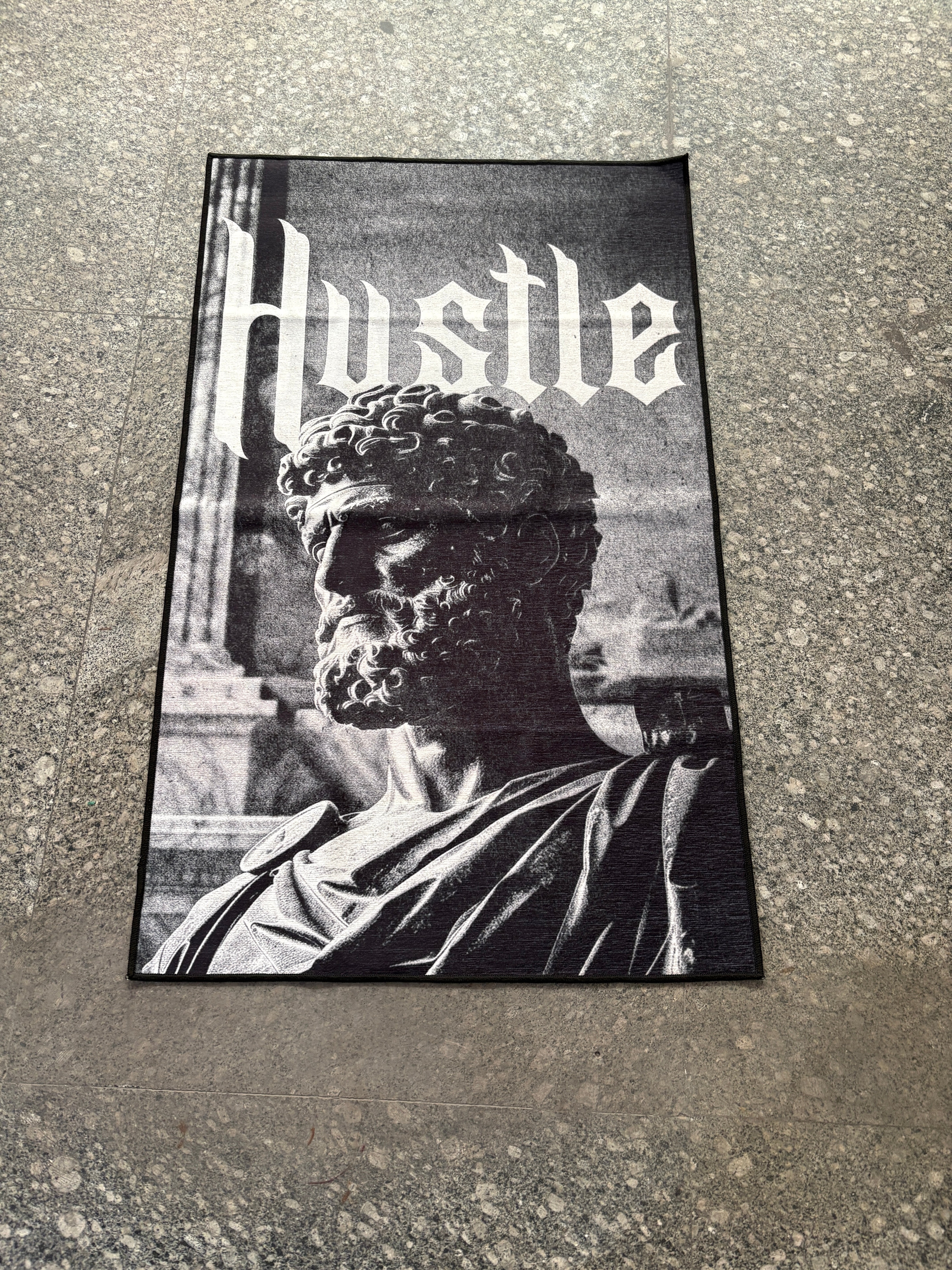 All the way Hustle Washable Rug