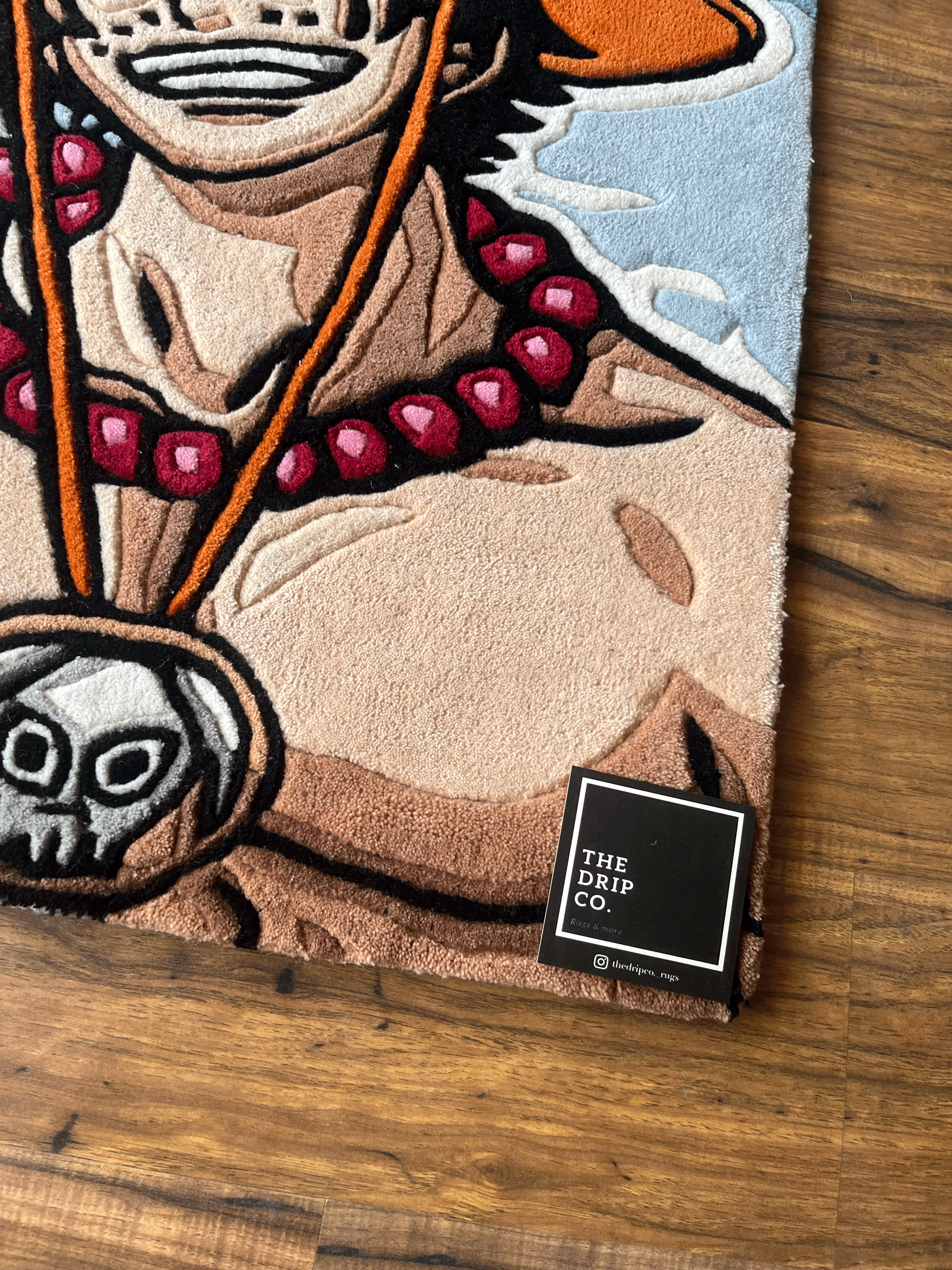 Anime Pirate Character Custom Rug