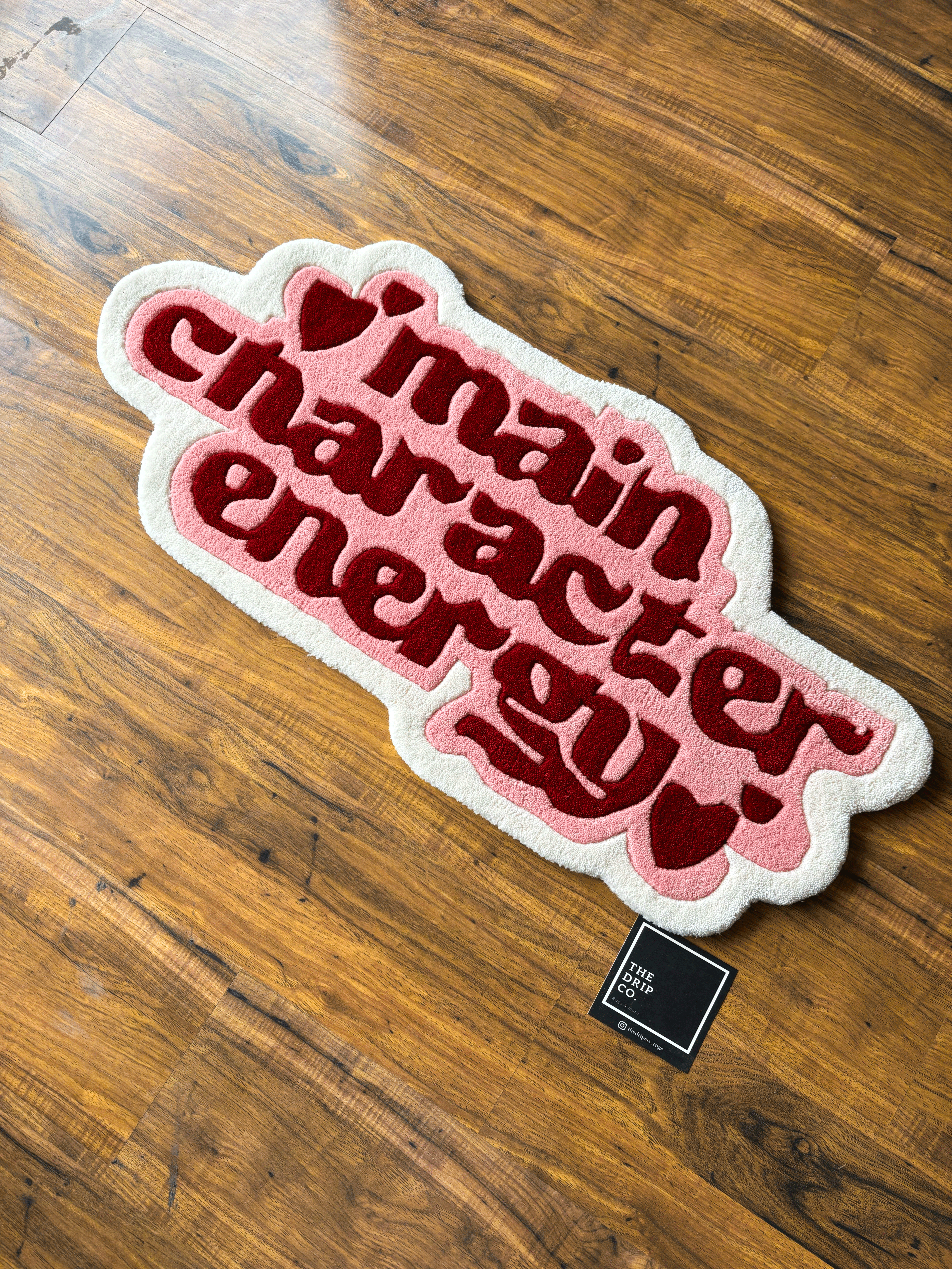 Main Character Energy Hand tufted Custom Rug