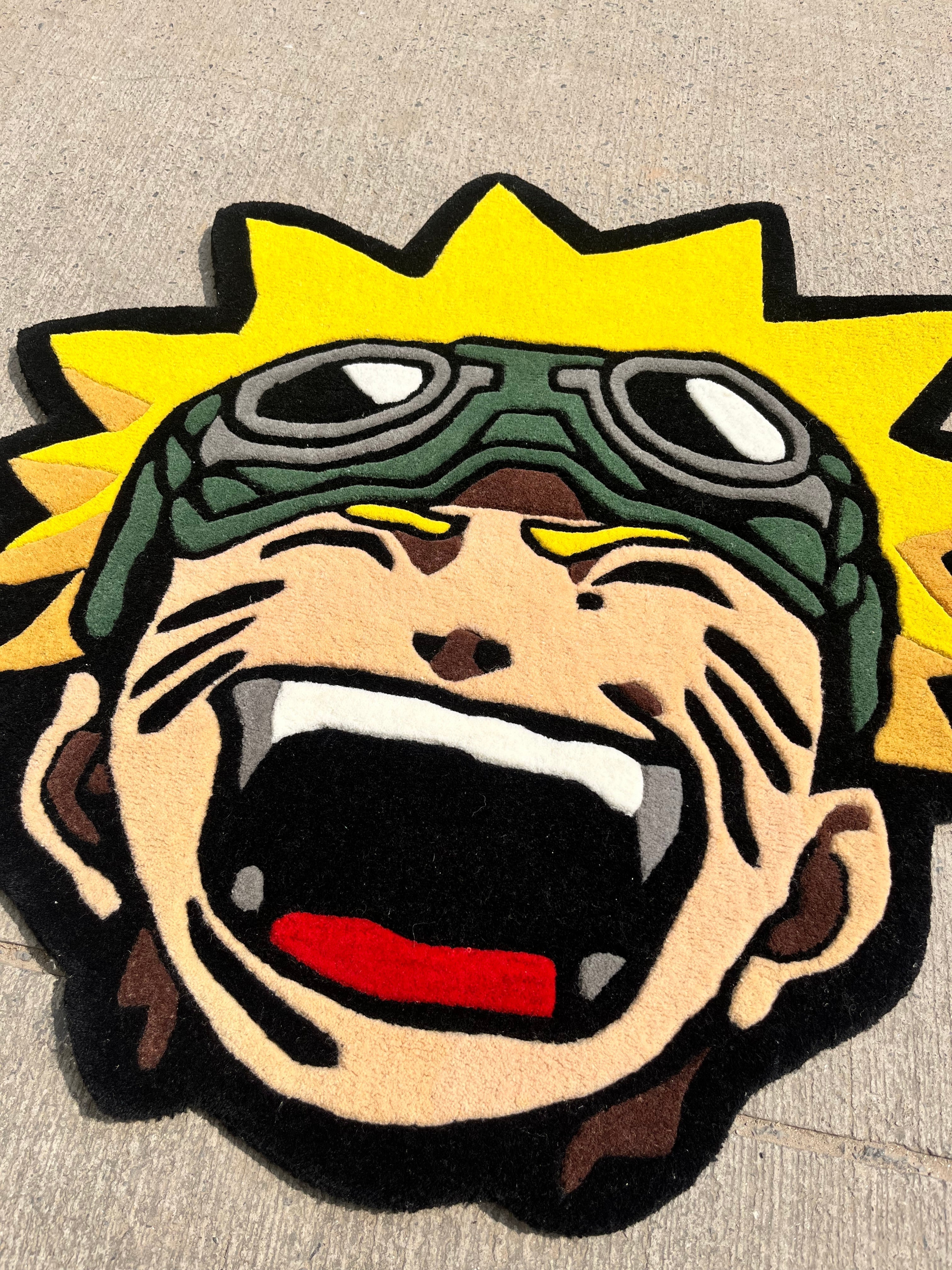 Naruto Face Custom Rug