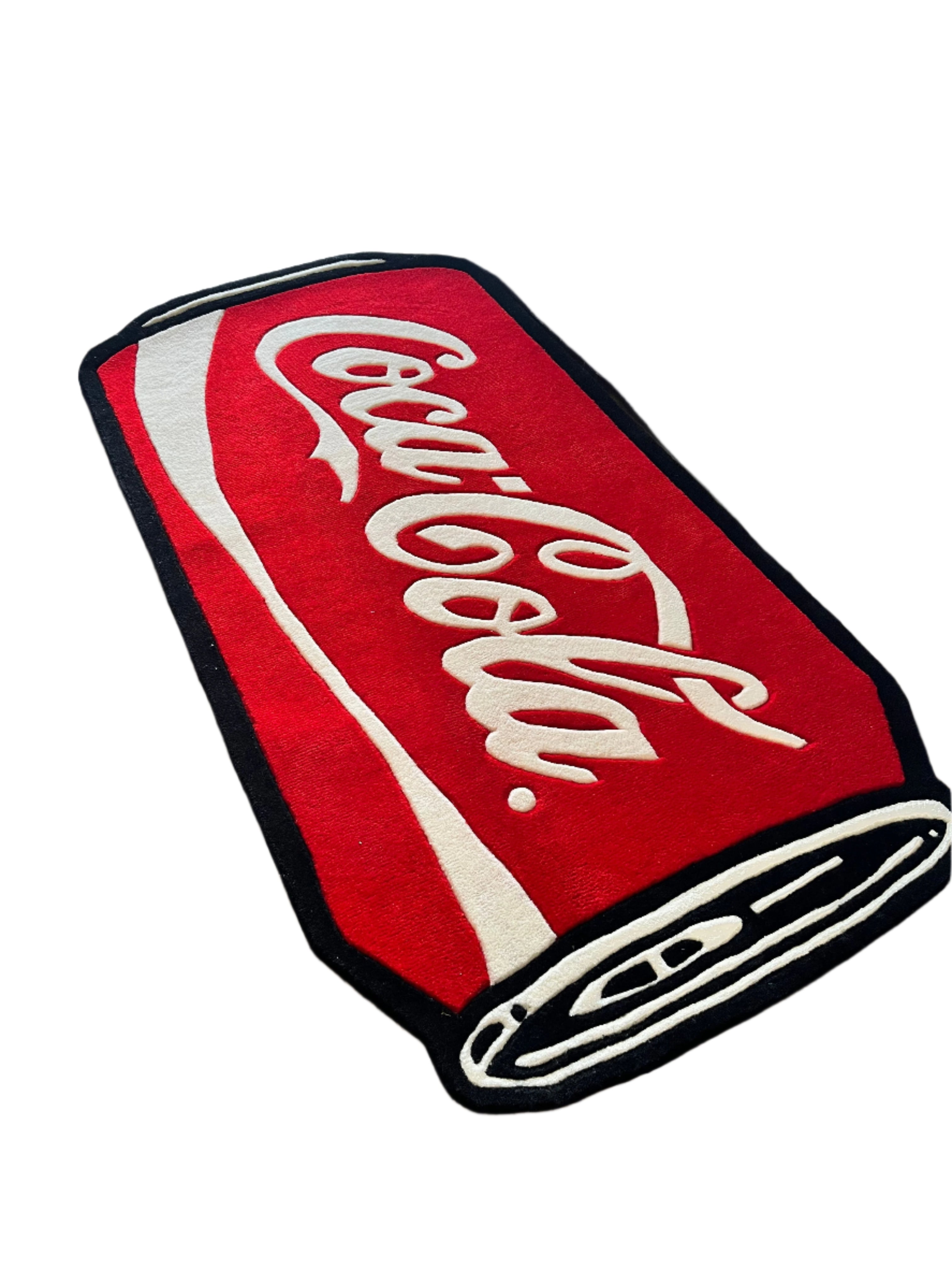 Cola Can Hand Tufted Custom Rug
