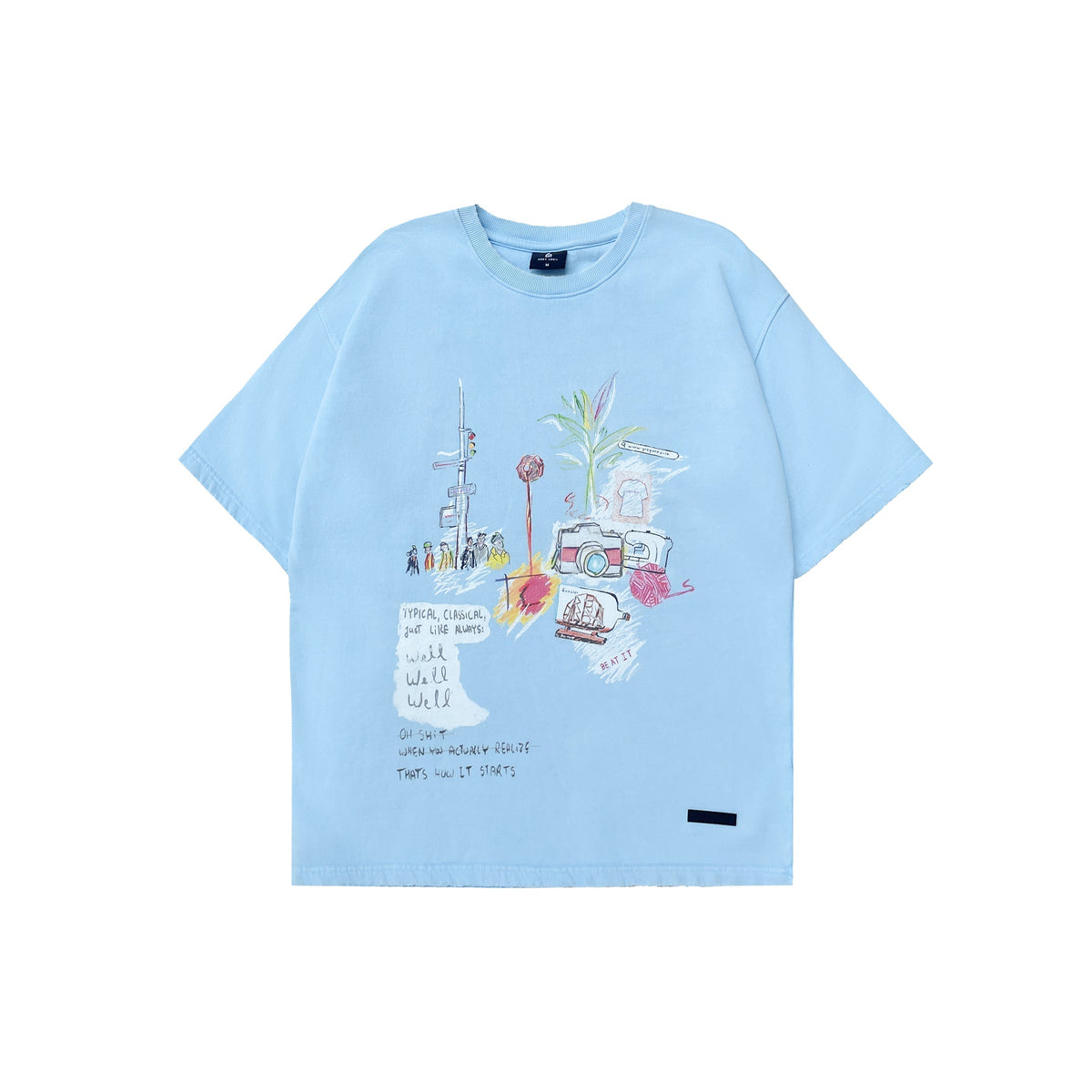 WIP T-SHIRT (SKY BLUE)