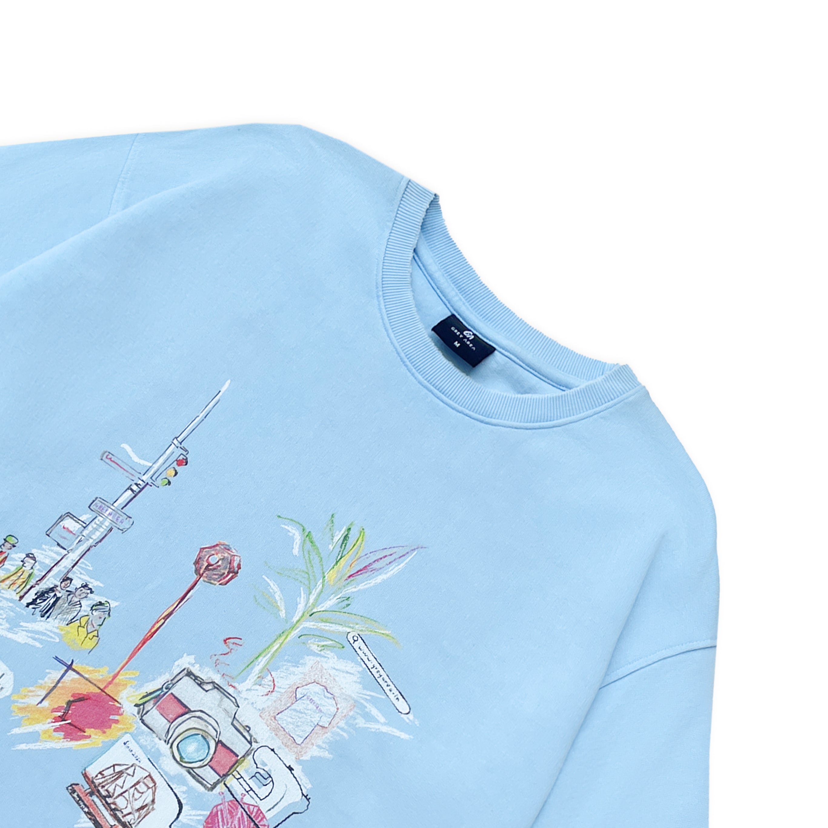 WIP T-SHIRT (SKY BLUE)