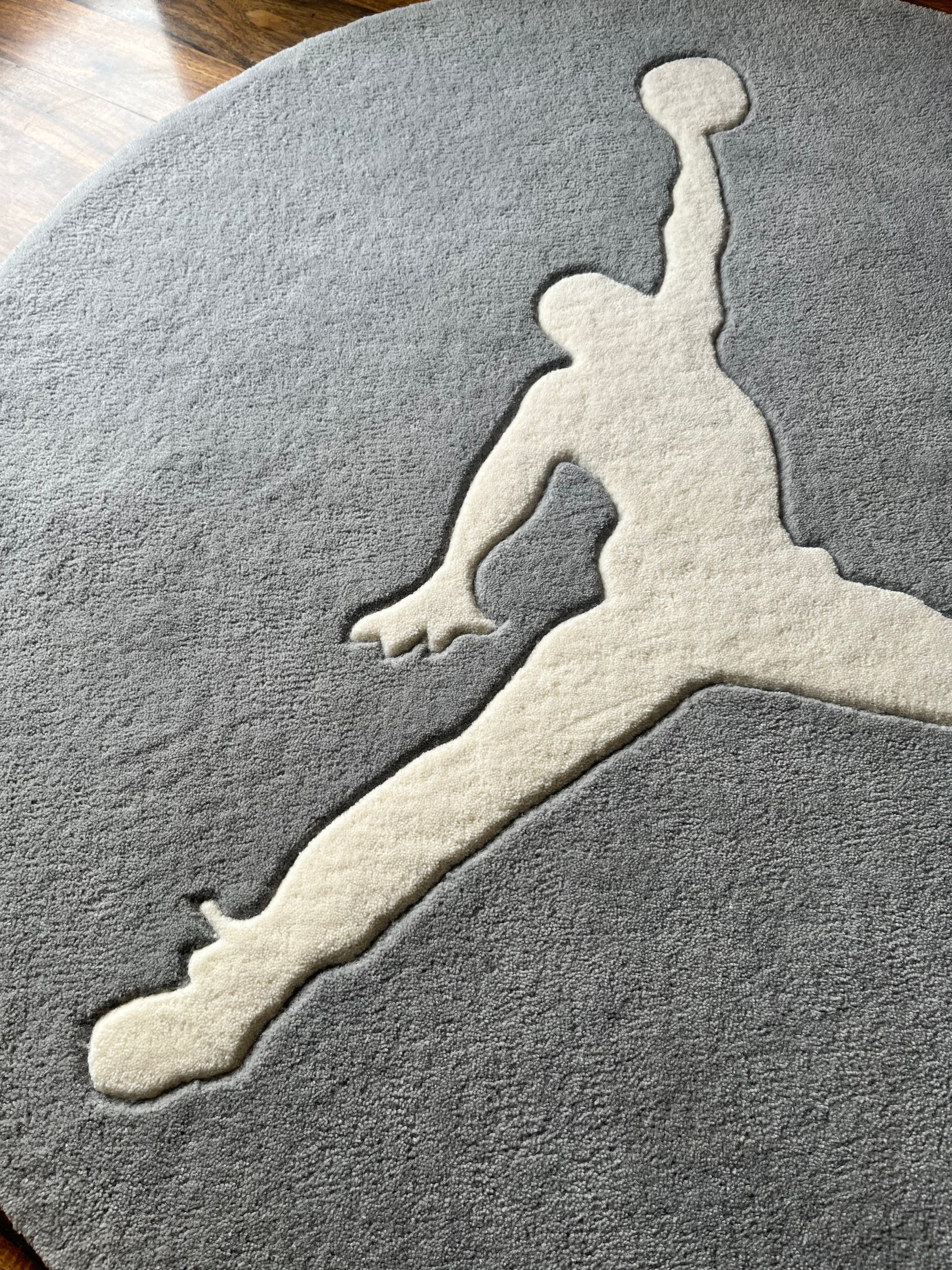 Jumping Man Custom Rug