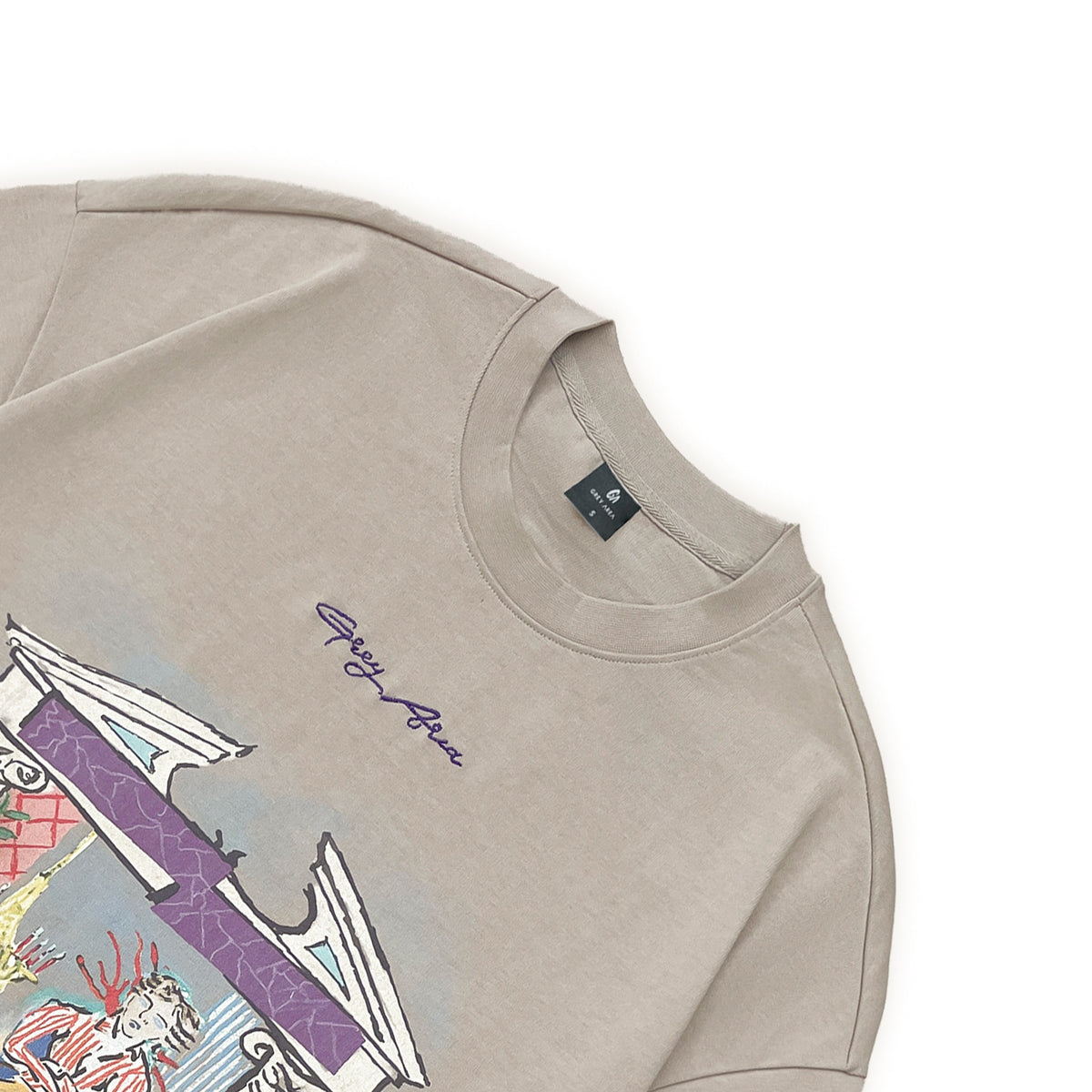 GREEK FRAME T-SHIRT