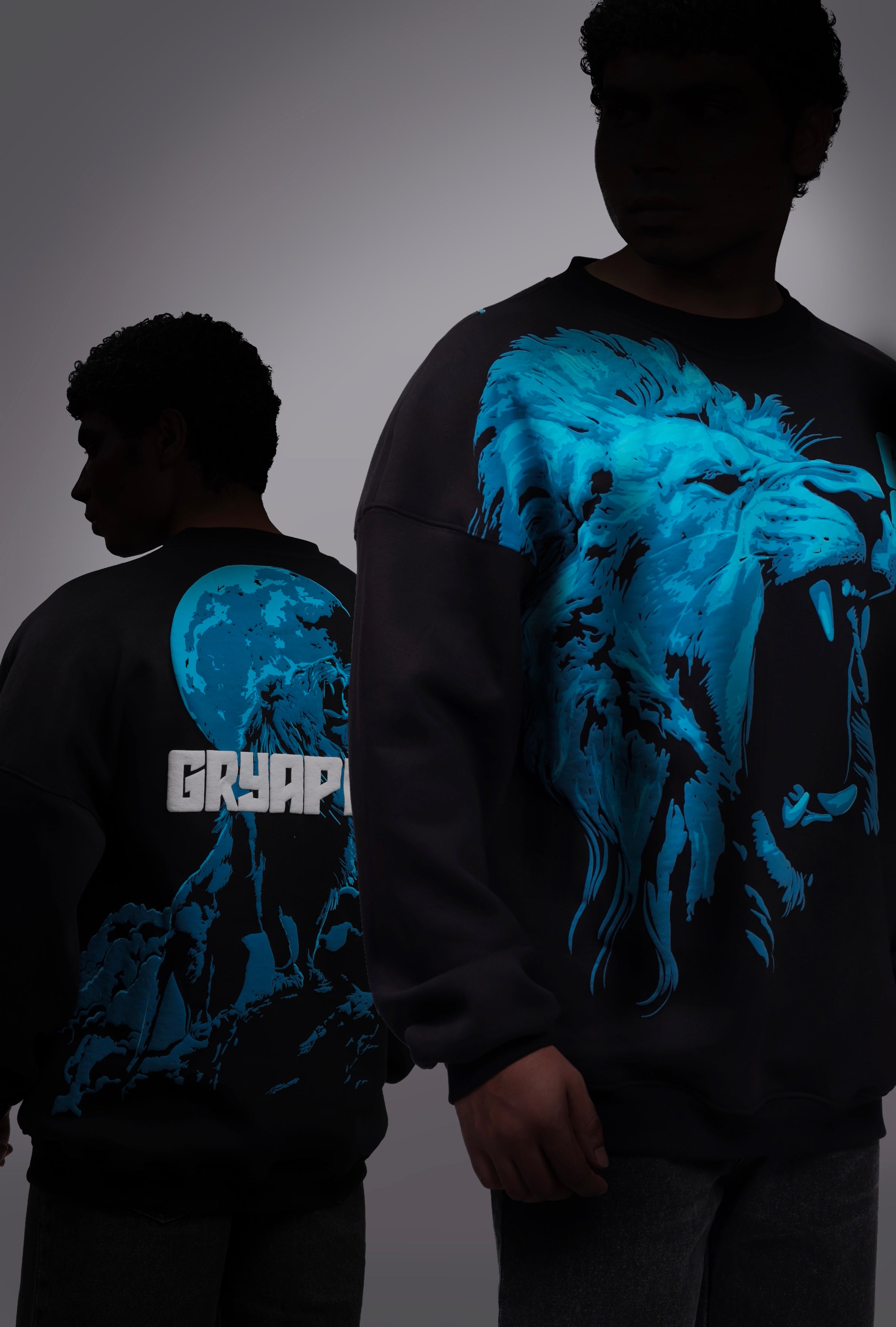 BLACK APEX SWEATSHIRT