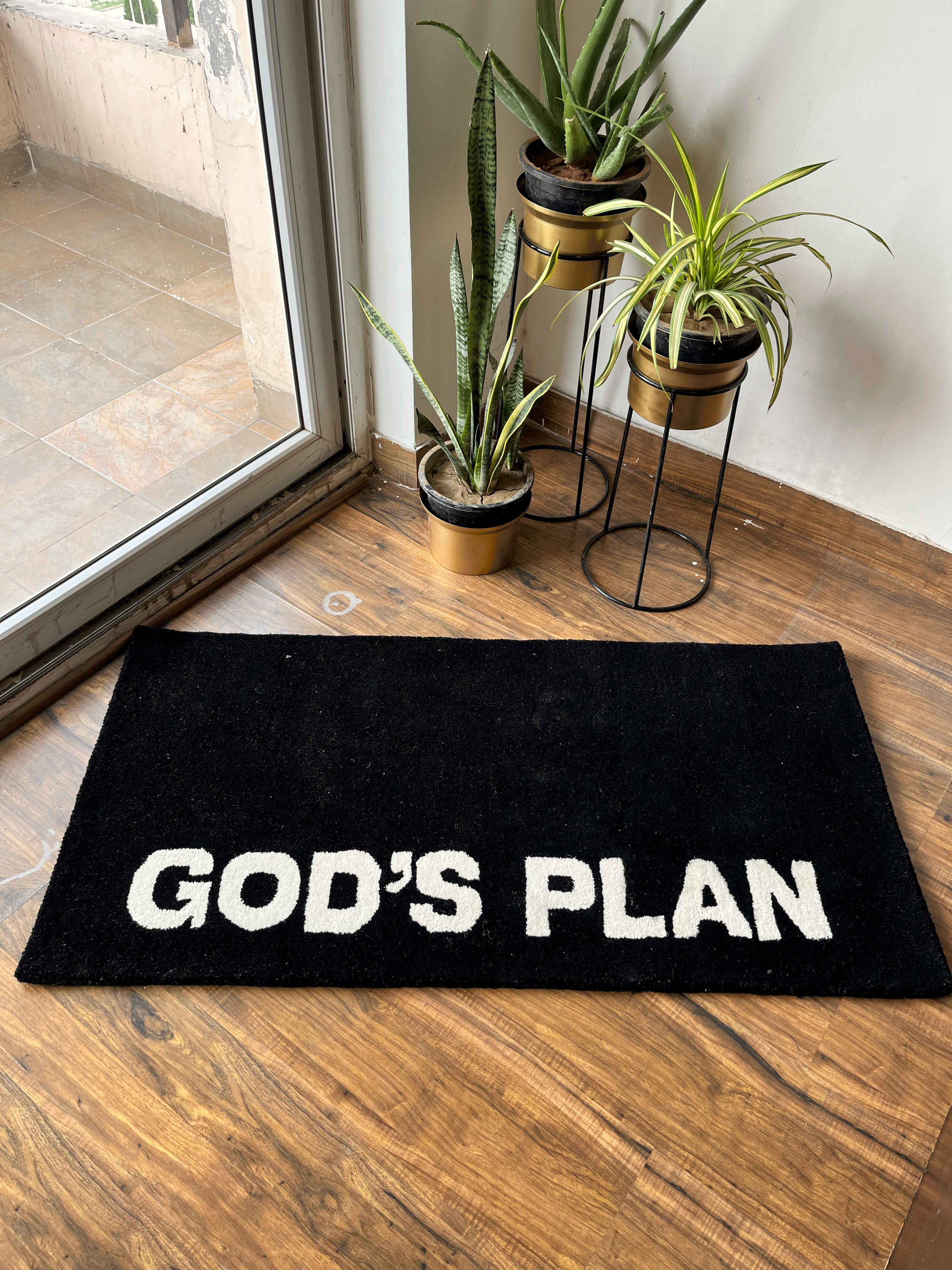 Gods Plan Custom Rug