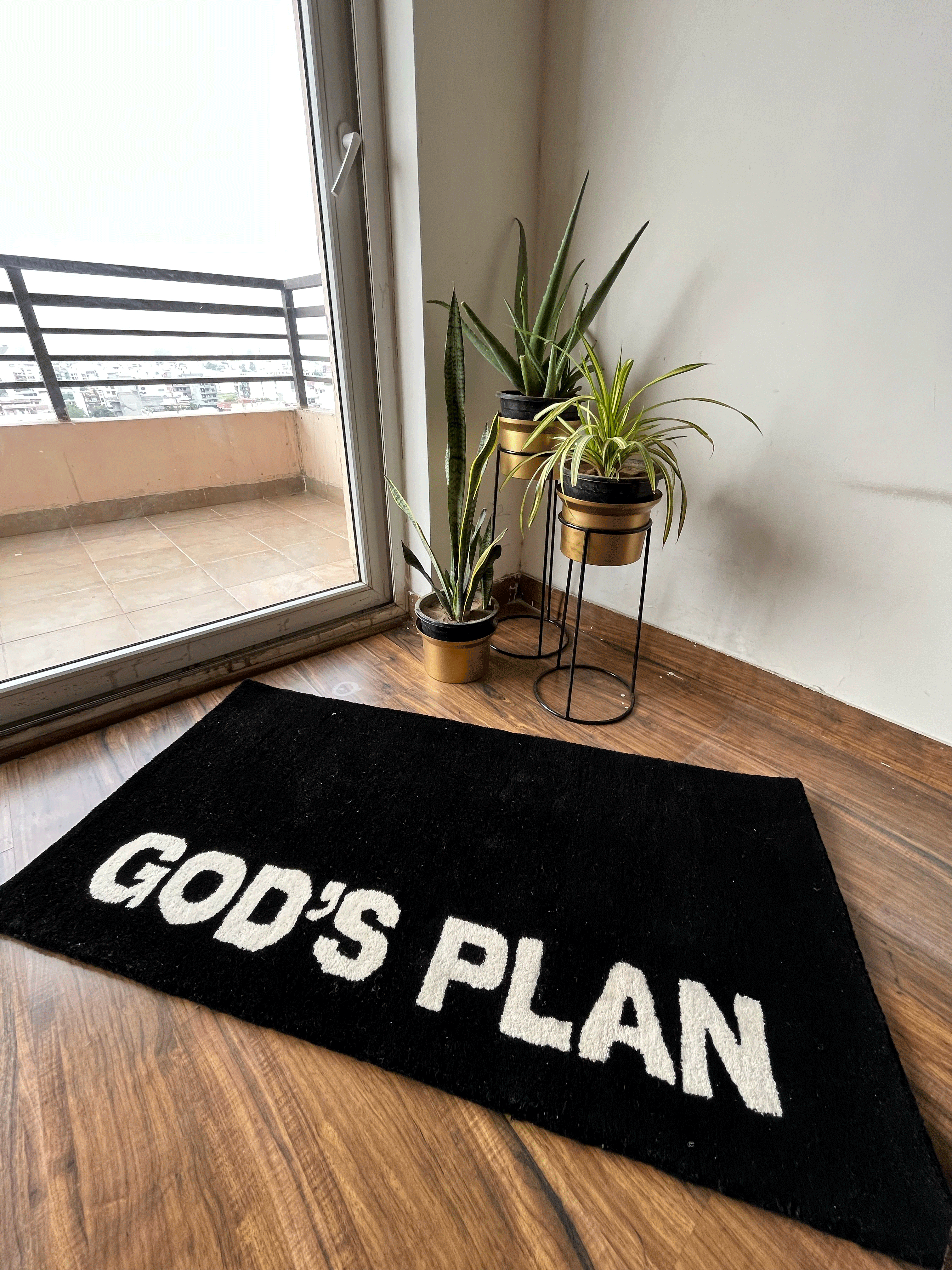Gods Plan Custom Rug