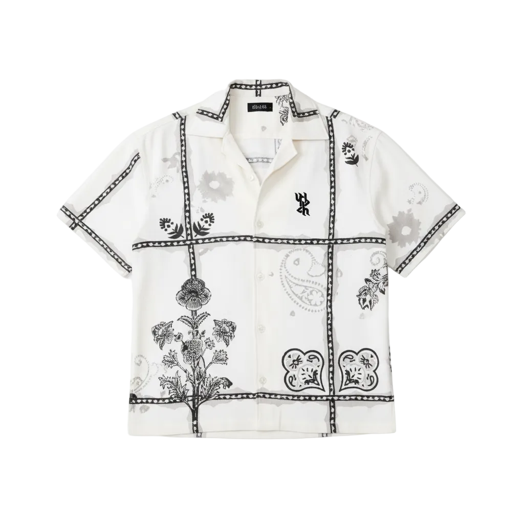 Greyscale handmade Shirt