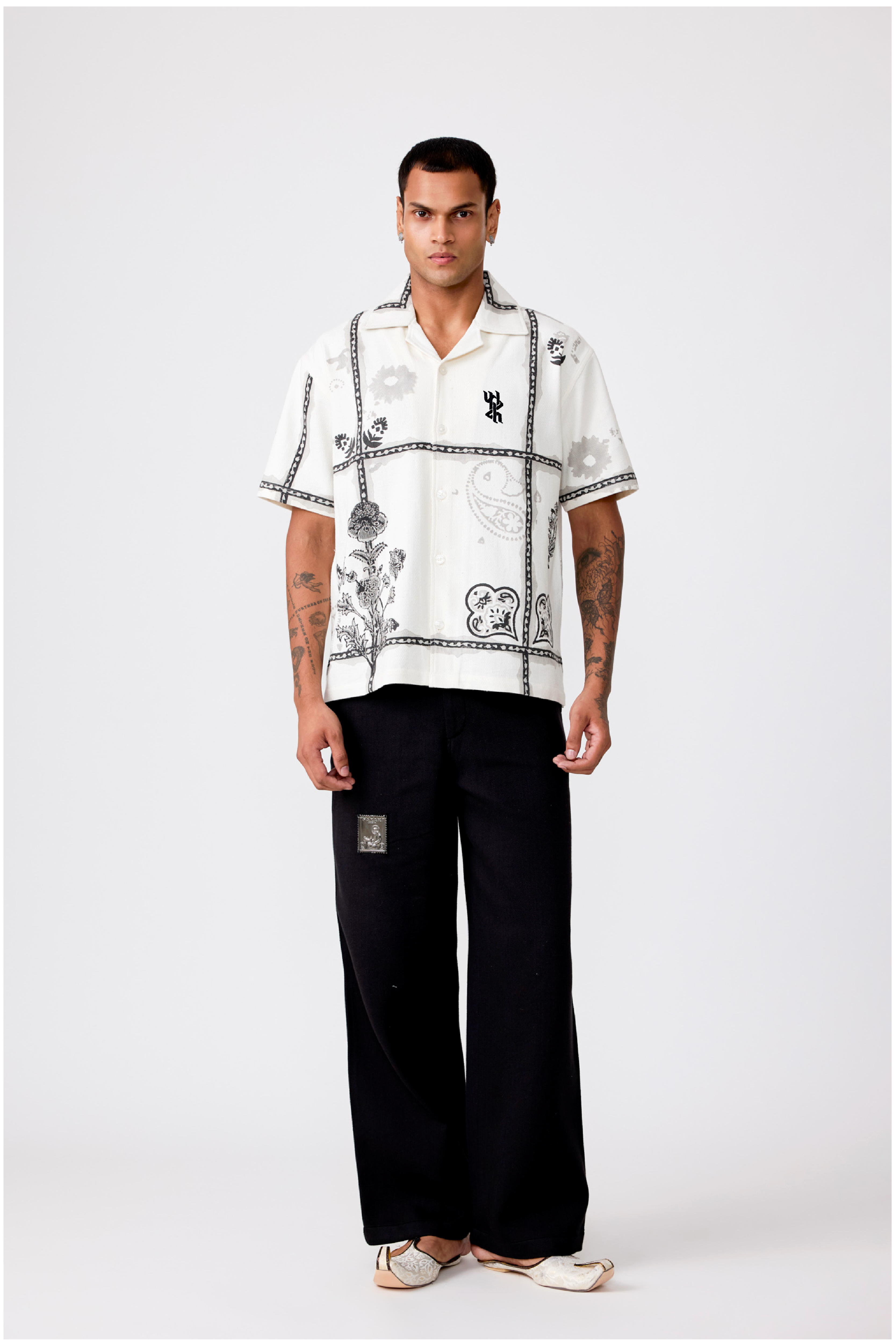 Greyscale handmade Shirt