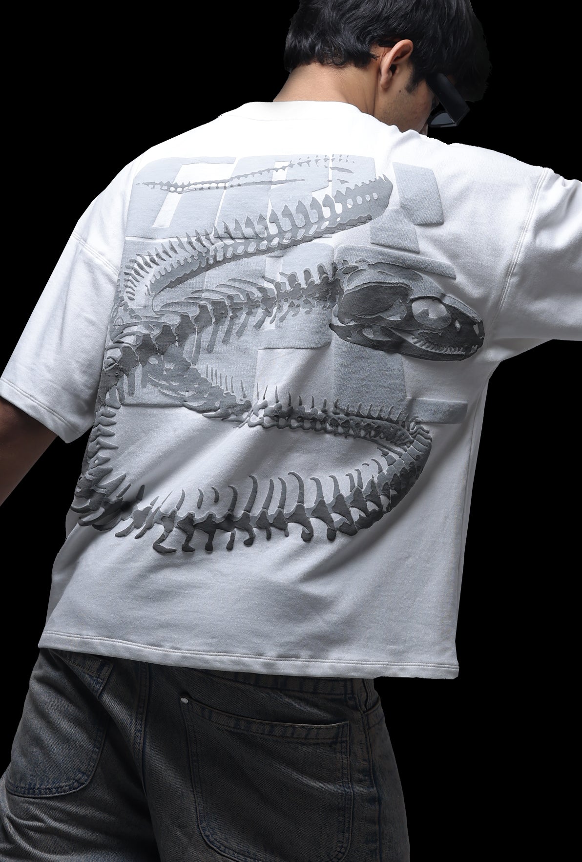 WHITE SERPENT SUPREME T-SHIRT