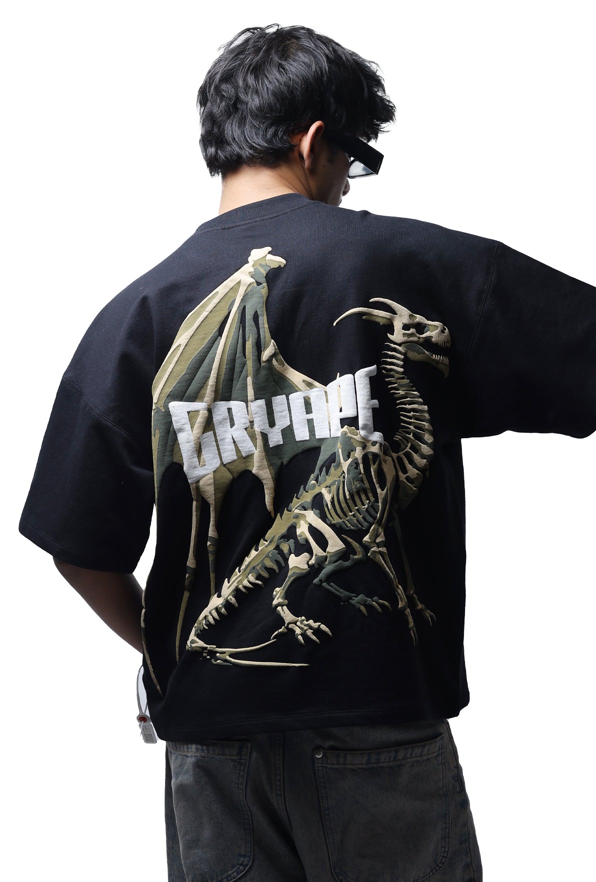 BLACK DRGN02 T-SHIRT