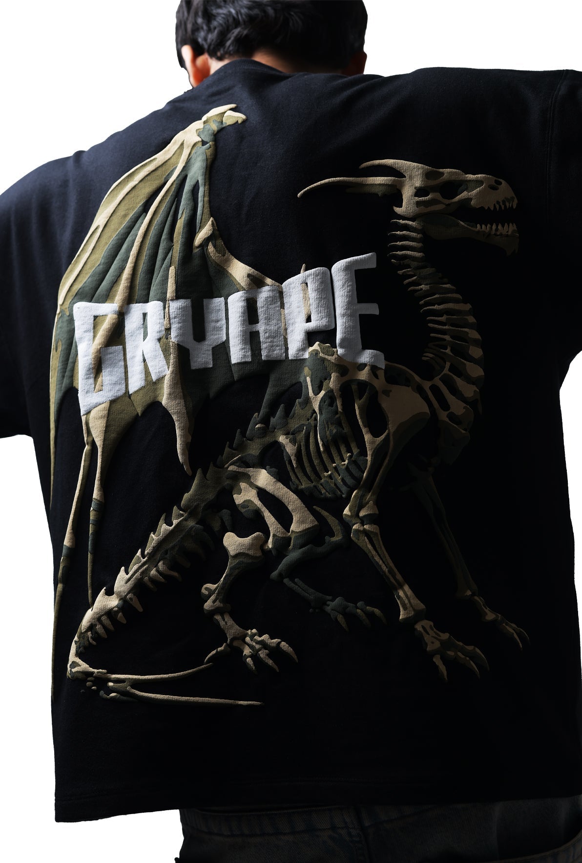 BLACK DRGN02 T-SHIRT