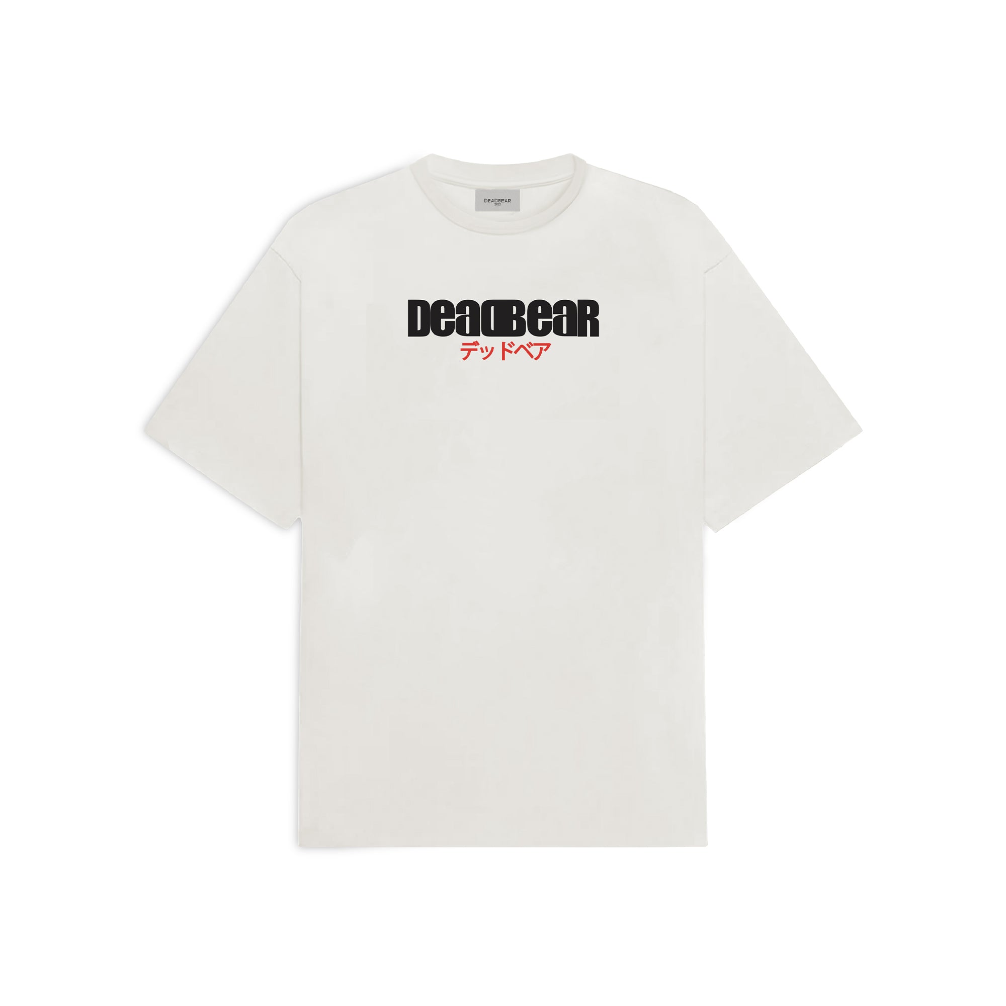 The Sakura Tee Cream White