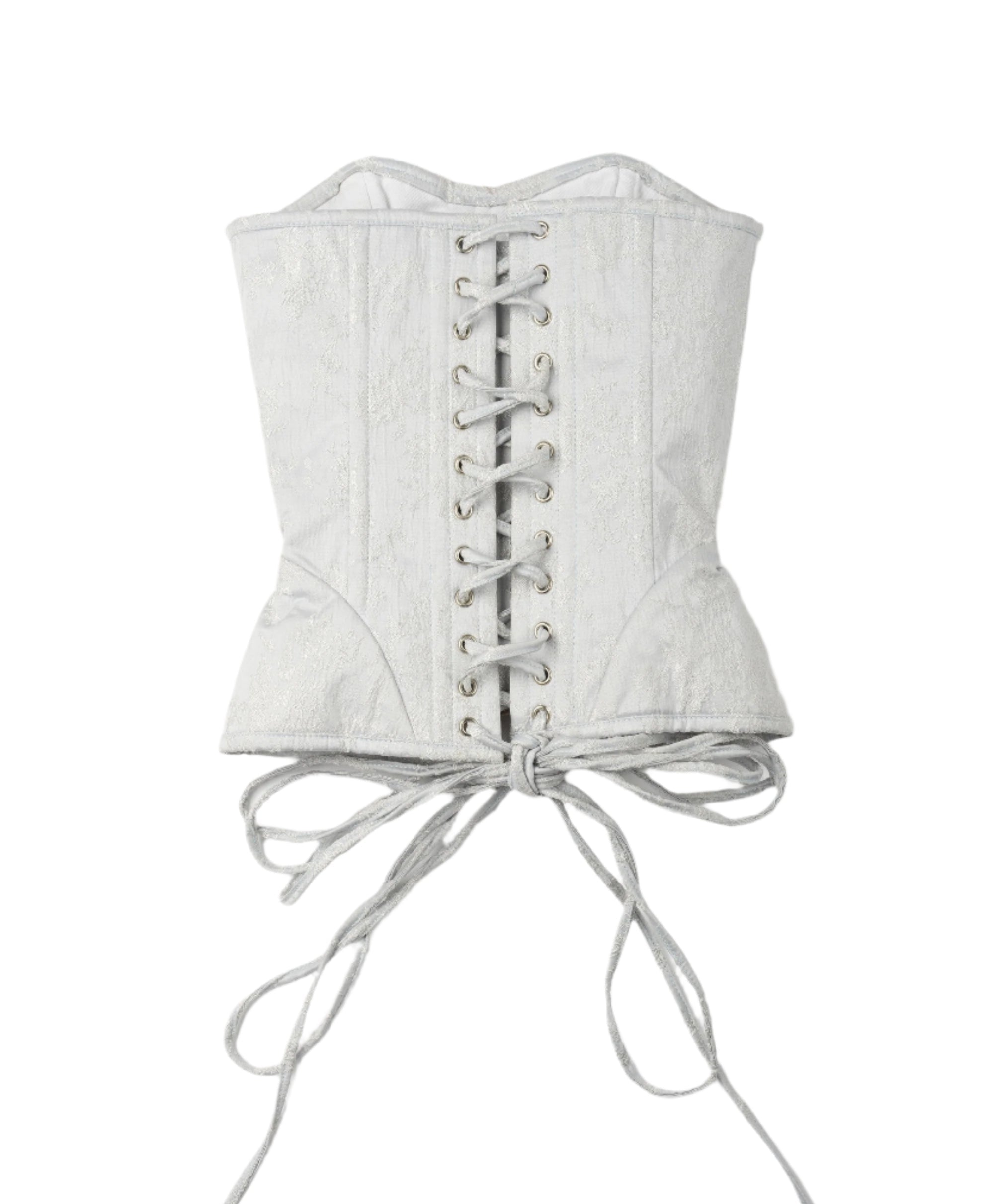 TEXTURED ICEBLUE CORSET