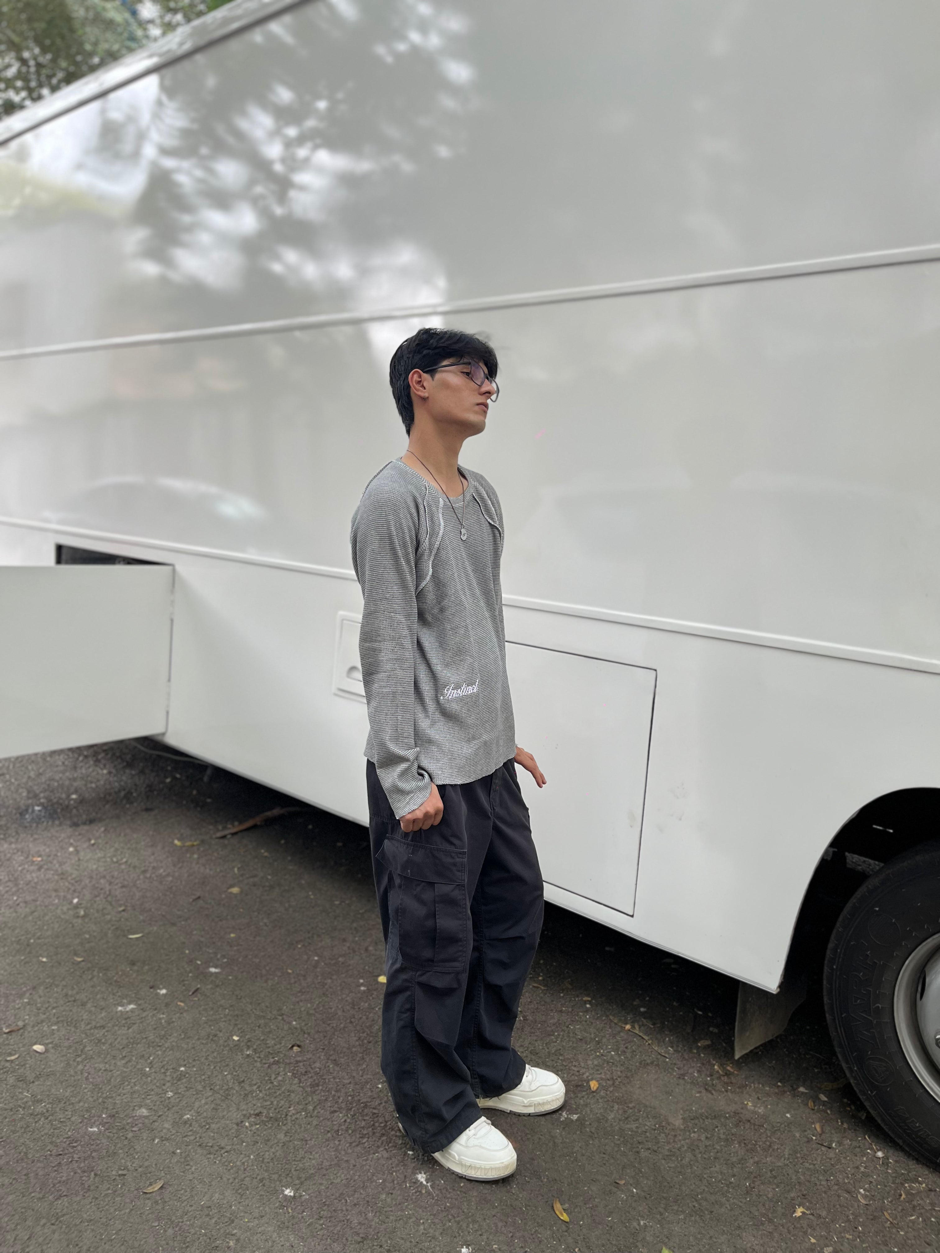 Afterhours - Full Sleeves T-shirt (Grey)