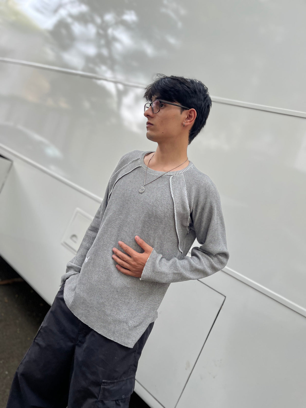 Afterhours - Full Sleeves T-shirt (Grey)