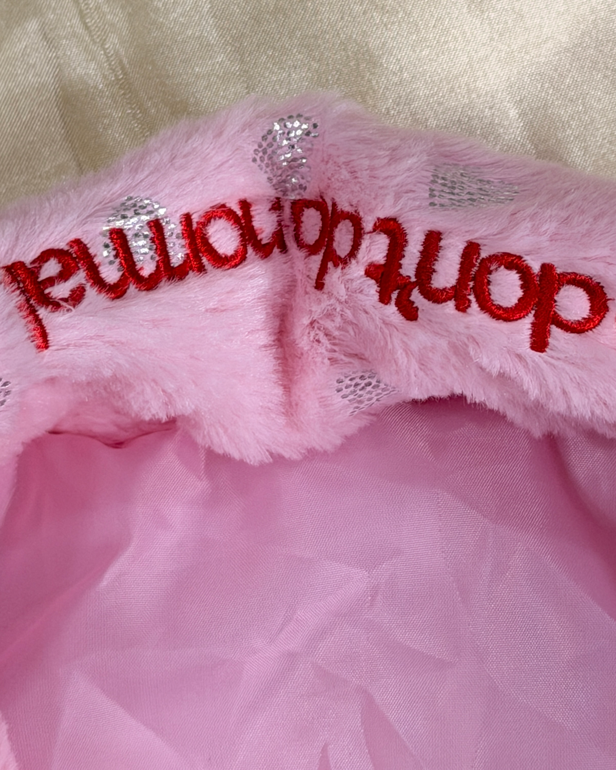 Mom's Love Puff Jacket | Baby Pink