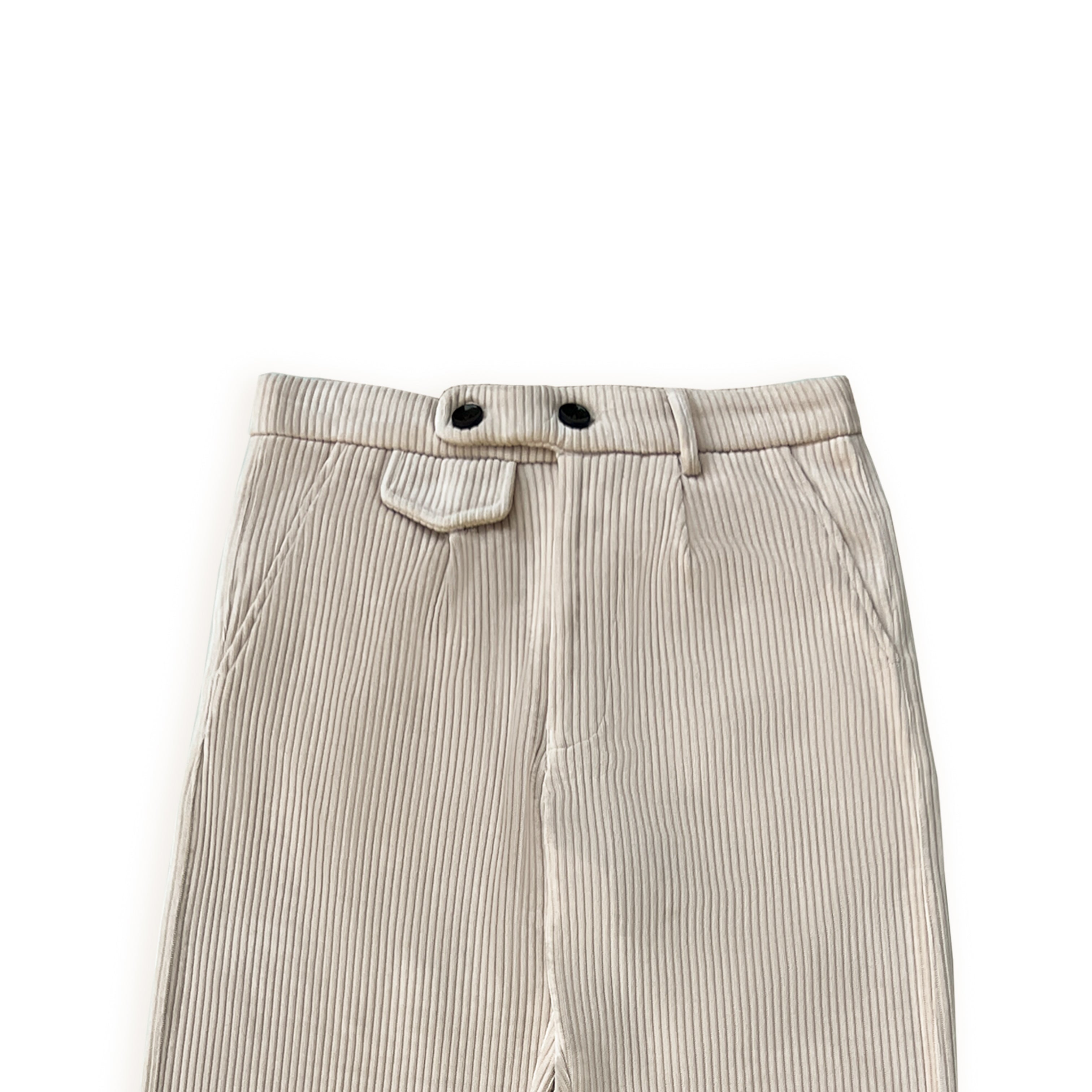 CORDUROY OFF WHITE PANT